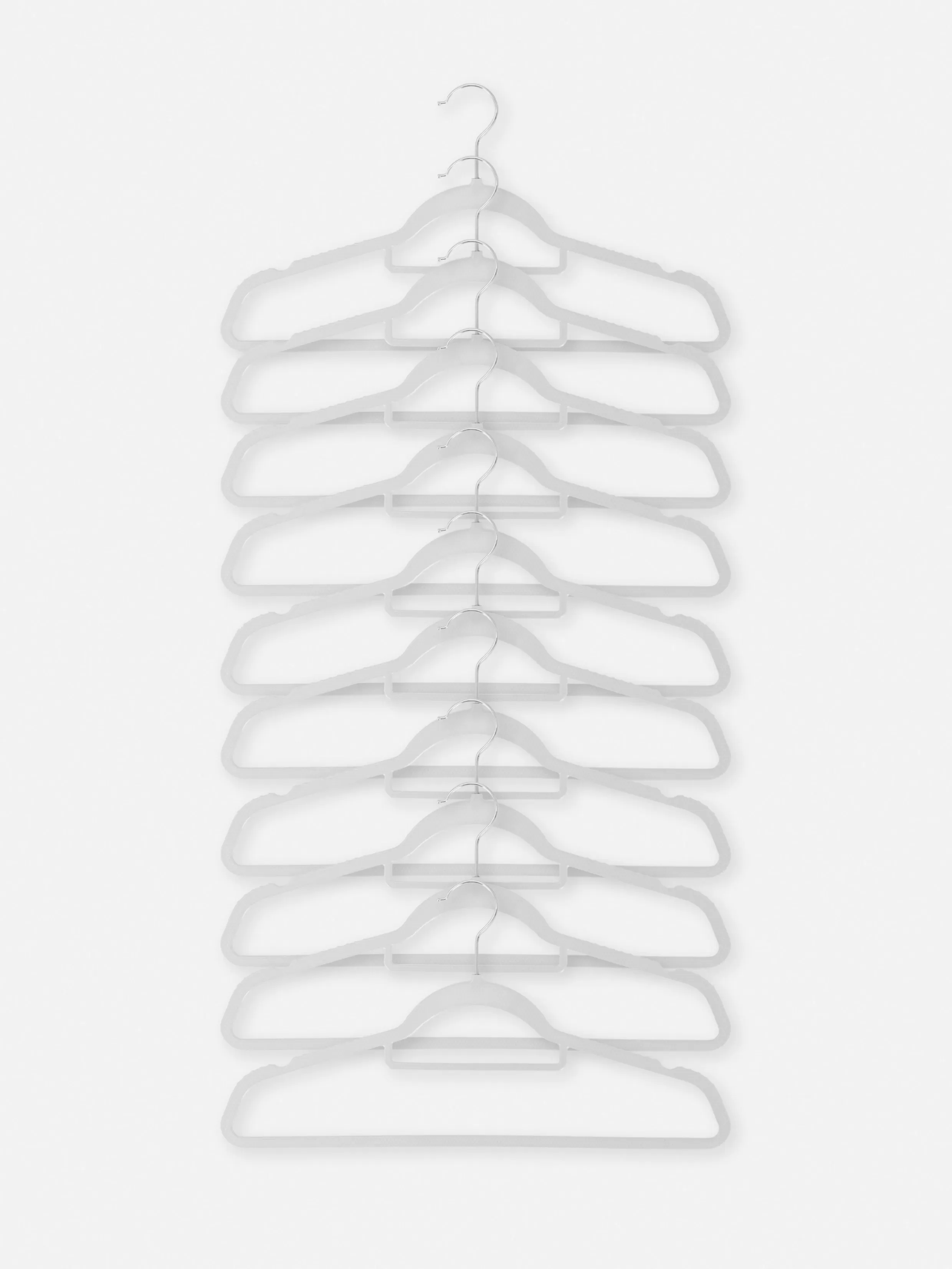 New 10-Pack Clothes Hangers Wall Storage And Hangers