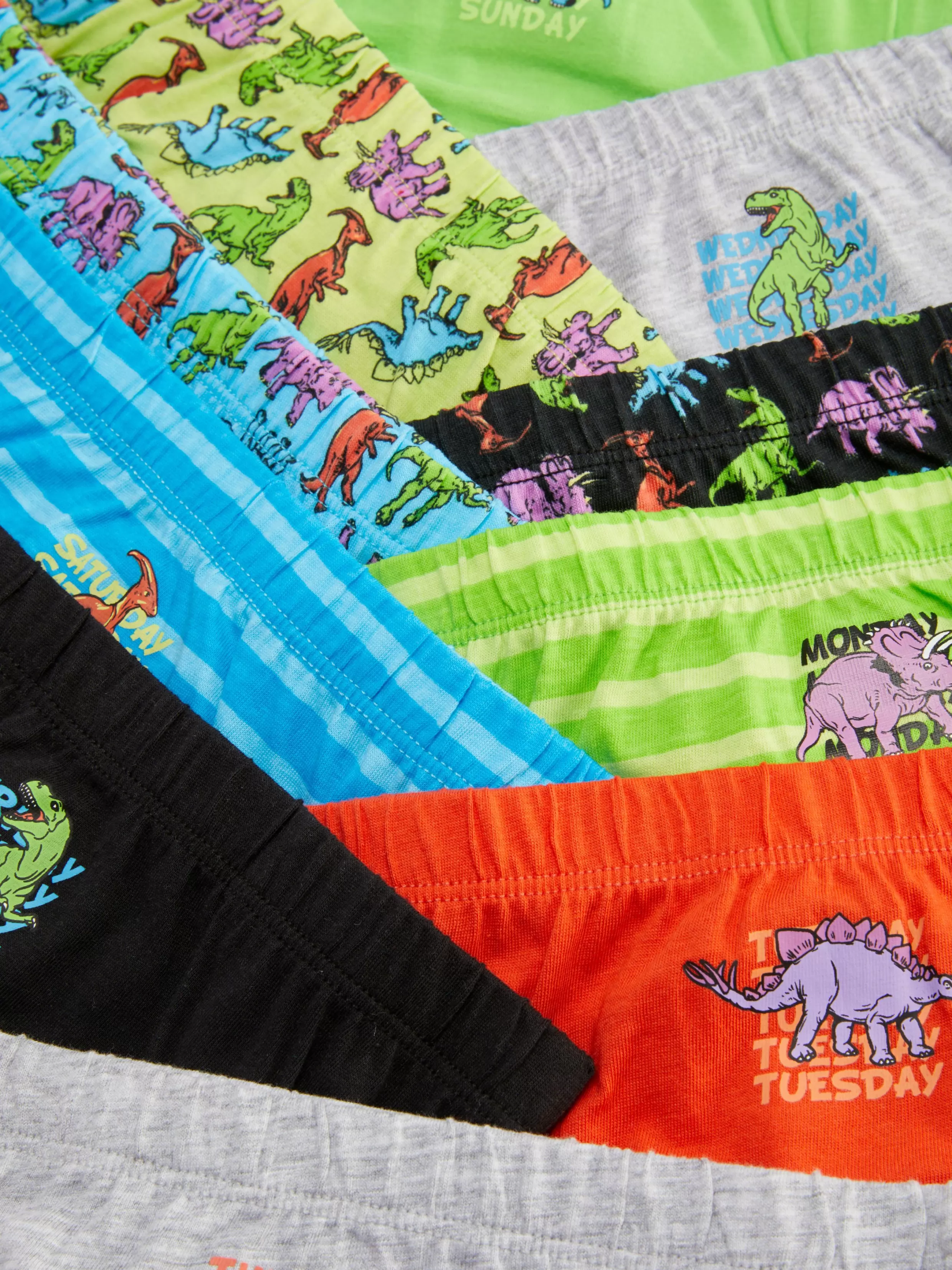 Discount 10-Pack Dinosaur Days Of The Week Briefs Kids/BOY Underwear