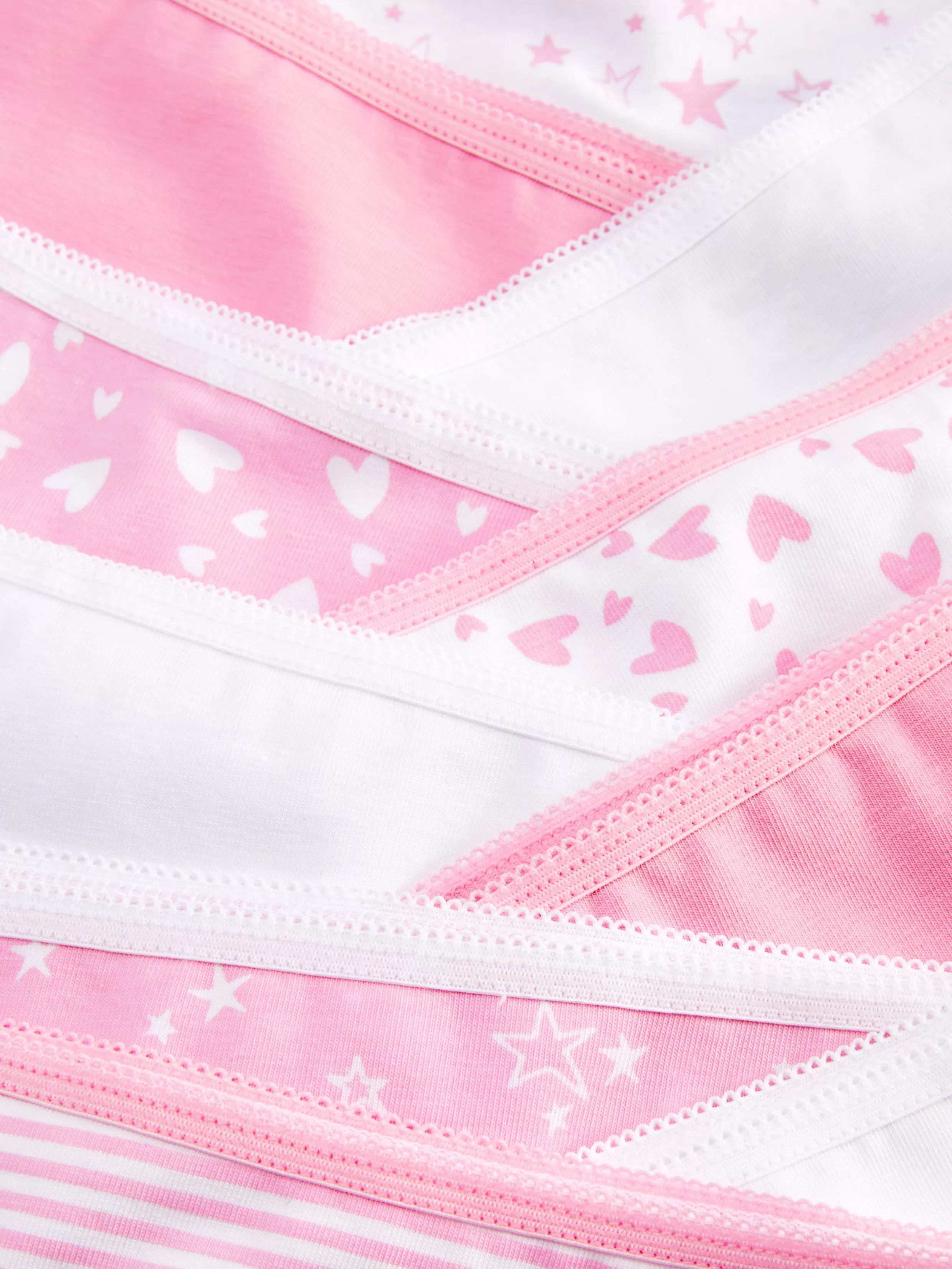 Cheap 10-Pack Hearts And Stars Briefs Kids Underwear