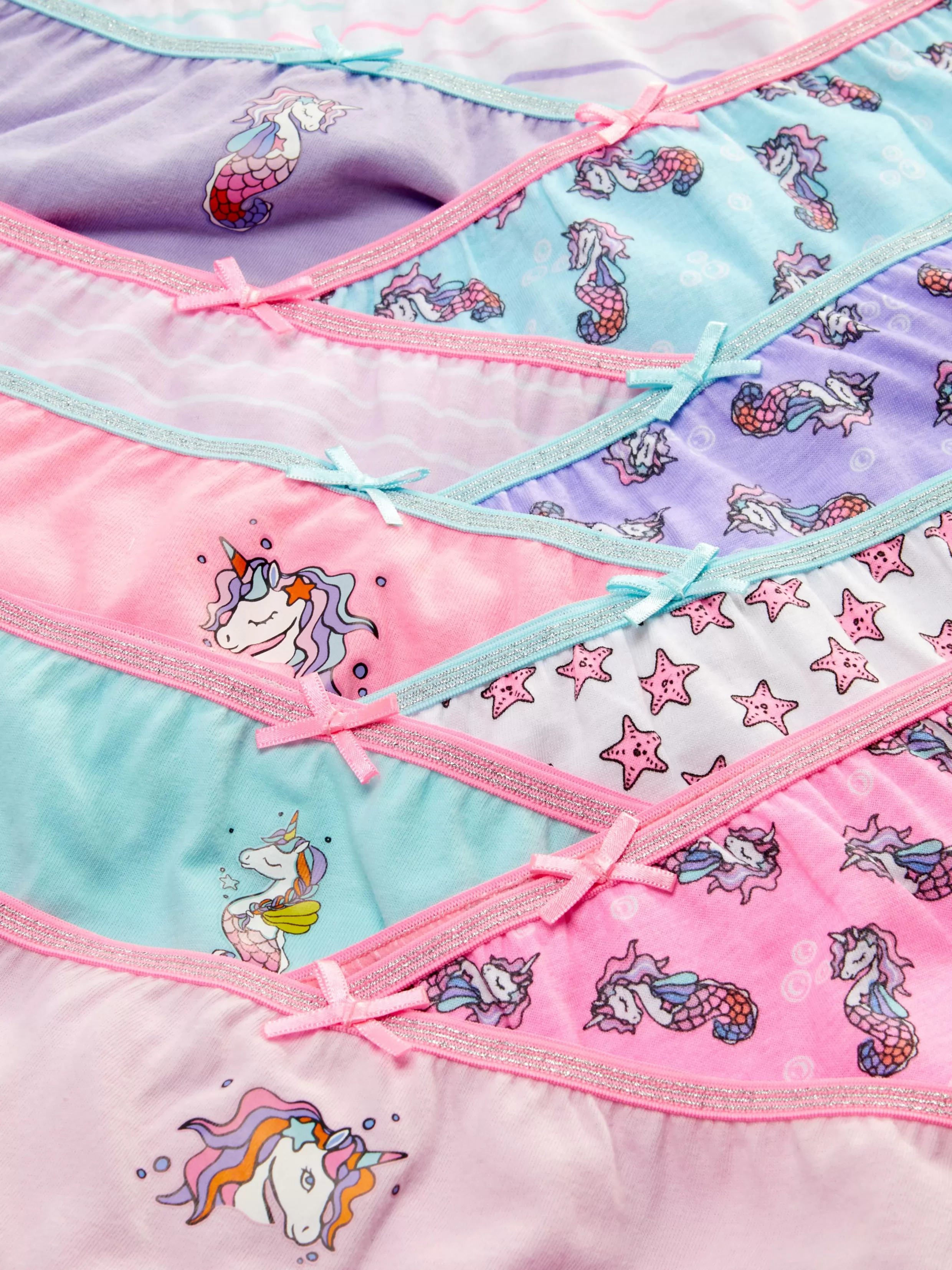 New 10-Pack Unicorn Briefs Kids Underwear