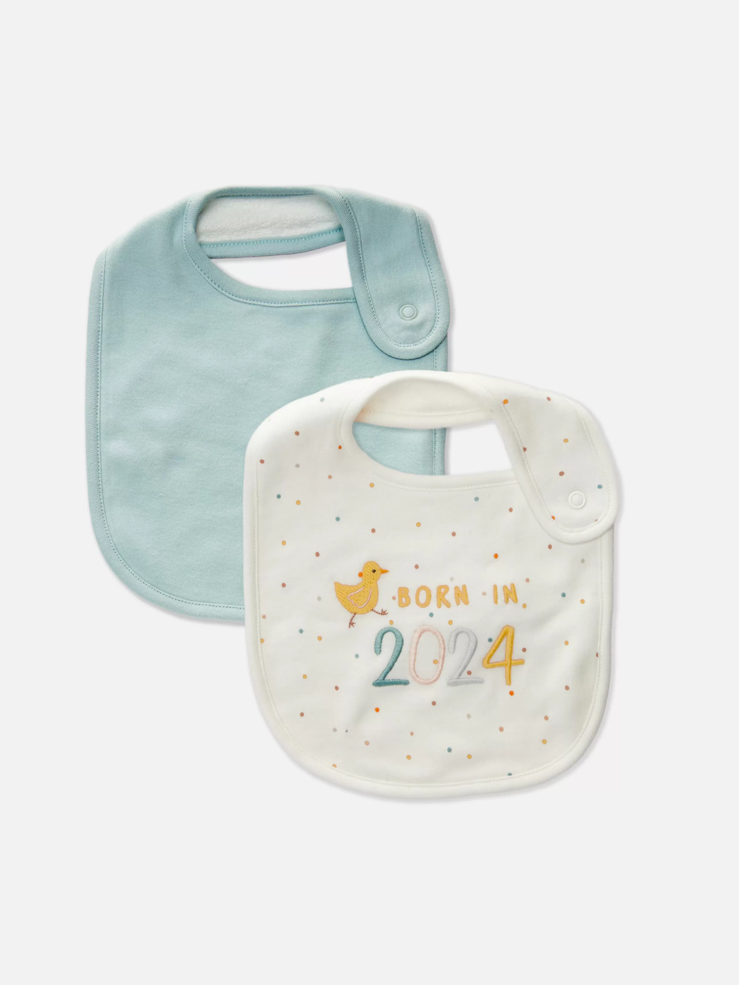 Best Sale 2-Pack 2024 Fabric Bibs Nursing And First Foods