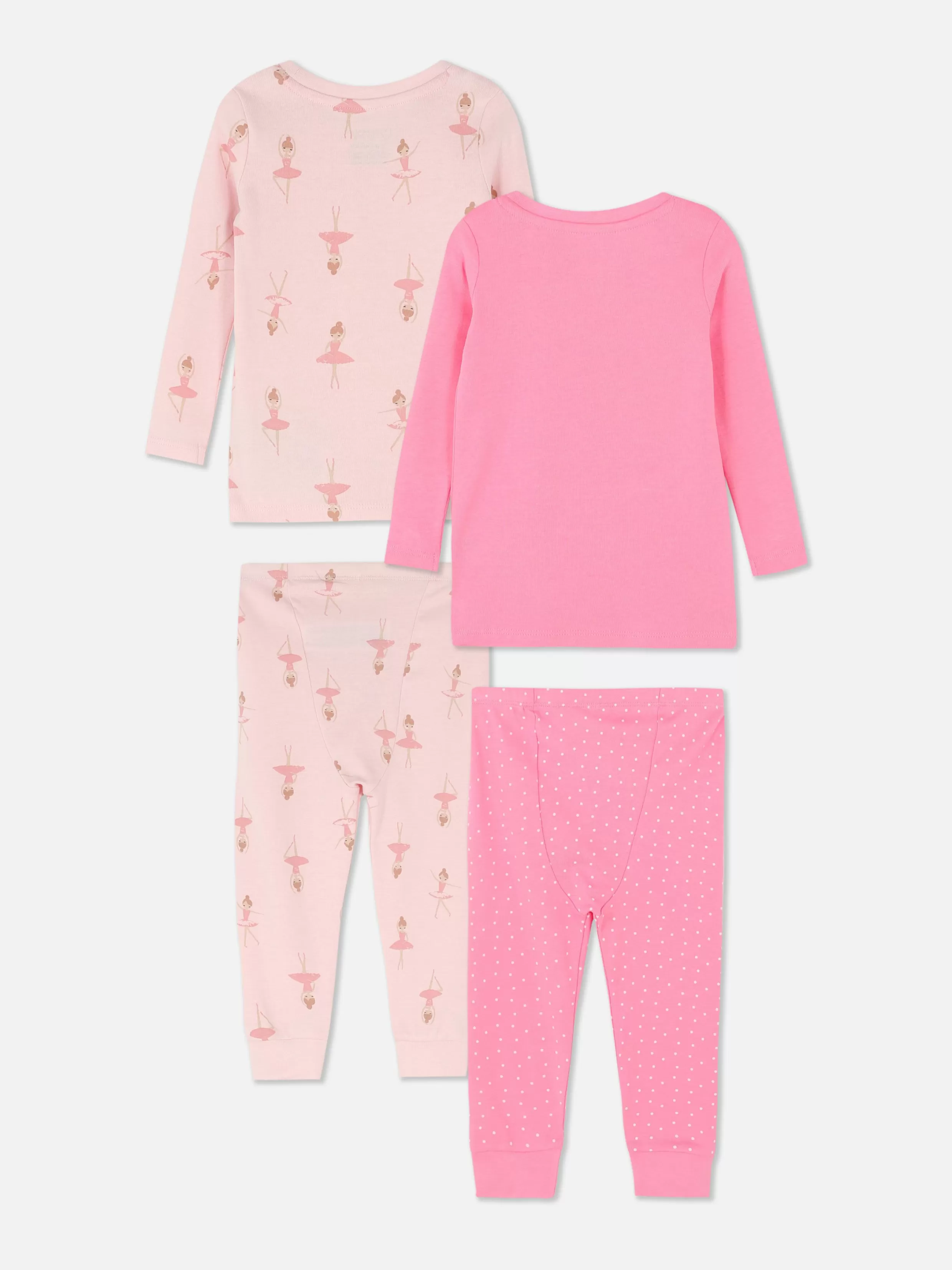 Store 2-Pack Ballerina Graphic Pajamas Pajamas And Sleepwear