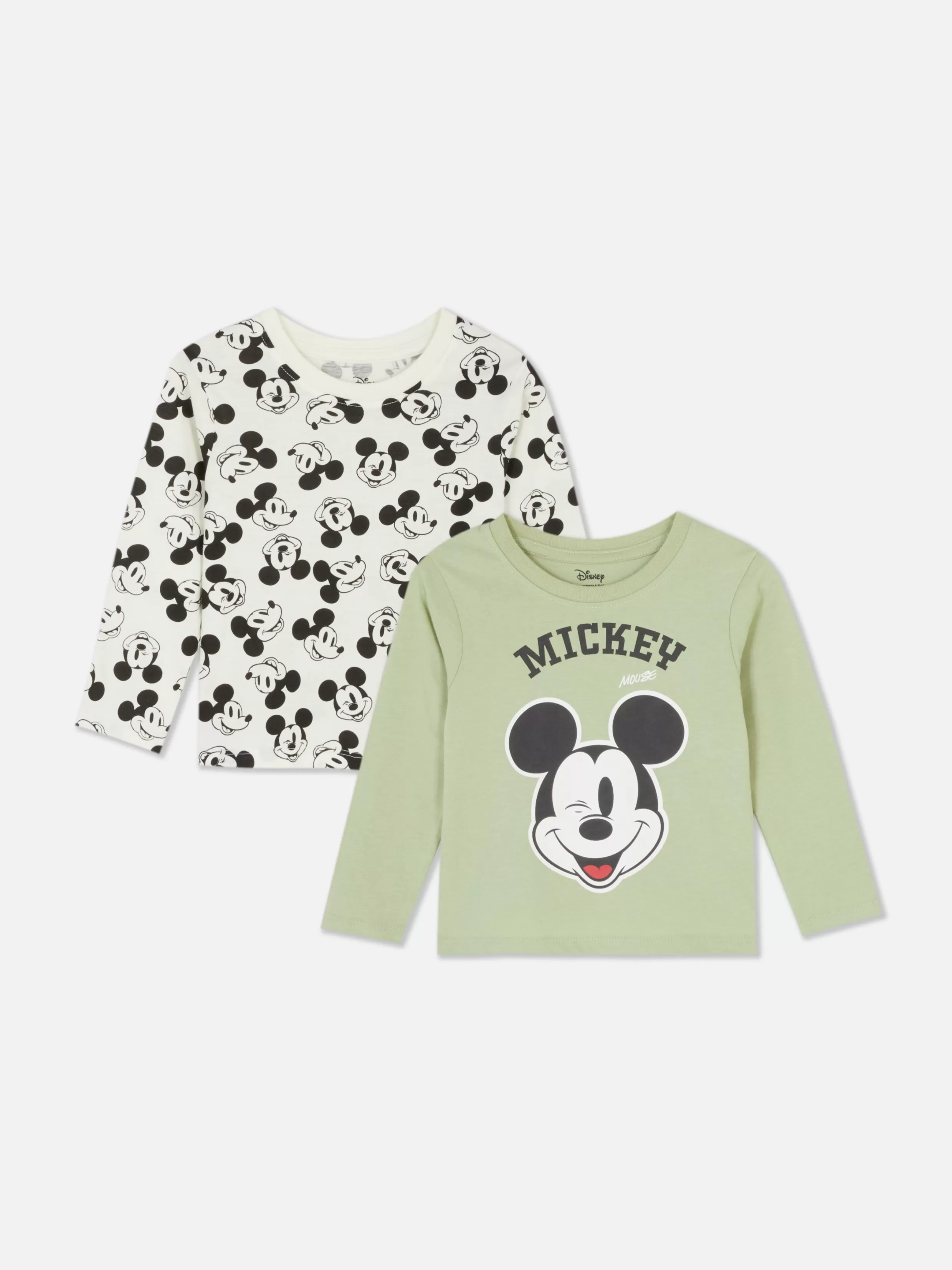 Discount 2-Pack Disney’s Mickey Mouse Long Sleeve T-shirts BOY Tops And T-Shirts