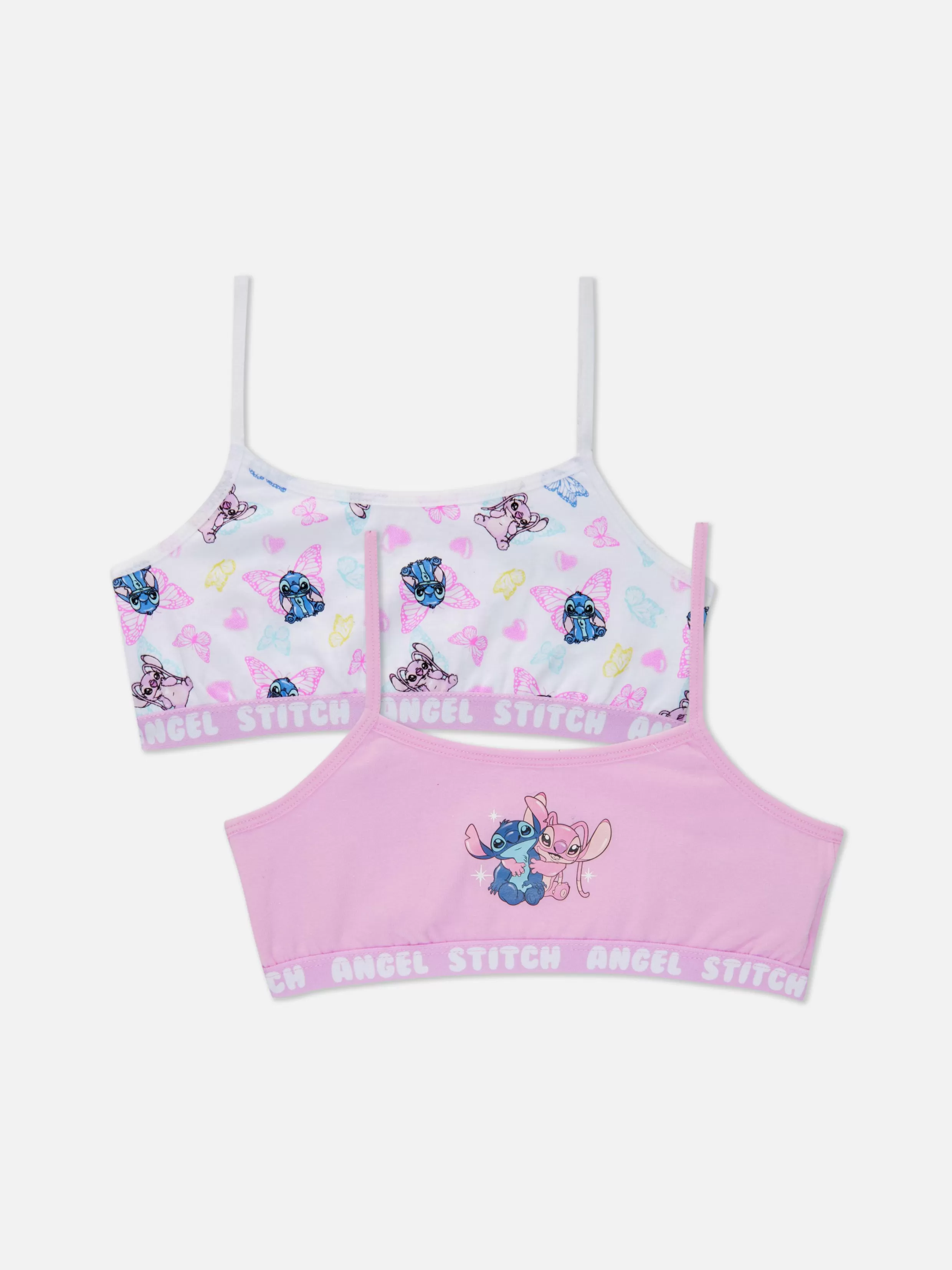 Outlet 2-Pack Disney’s Stitch Crop Tops Kids Underwear