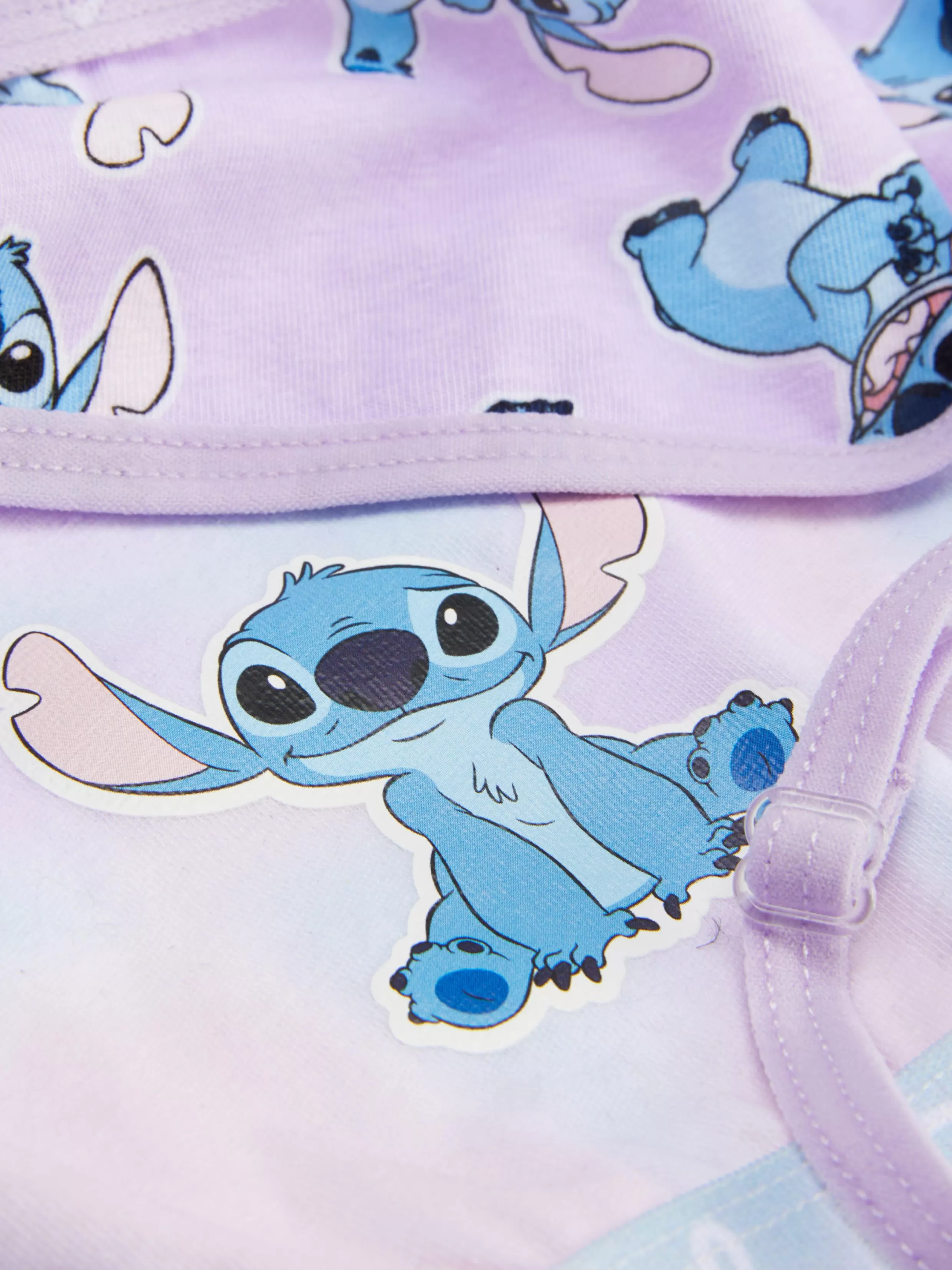 New 2-Pack Disney’s Stitch Cropped Vests Kids Underwear