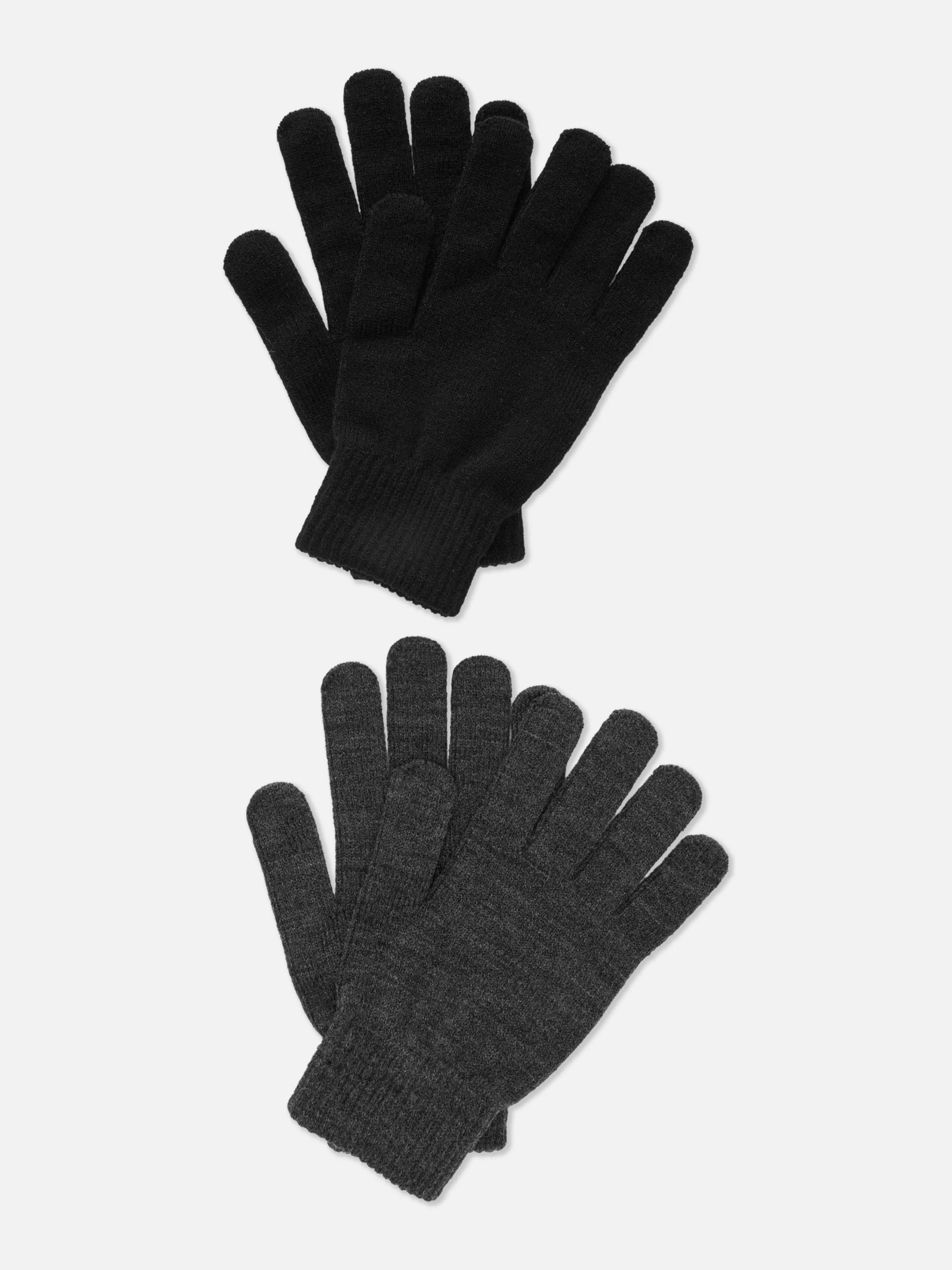 Fashion 2-Pack Knit Gloves Hats, Gloves And Scarves