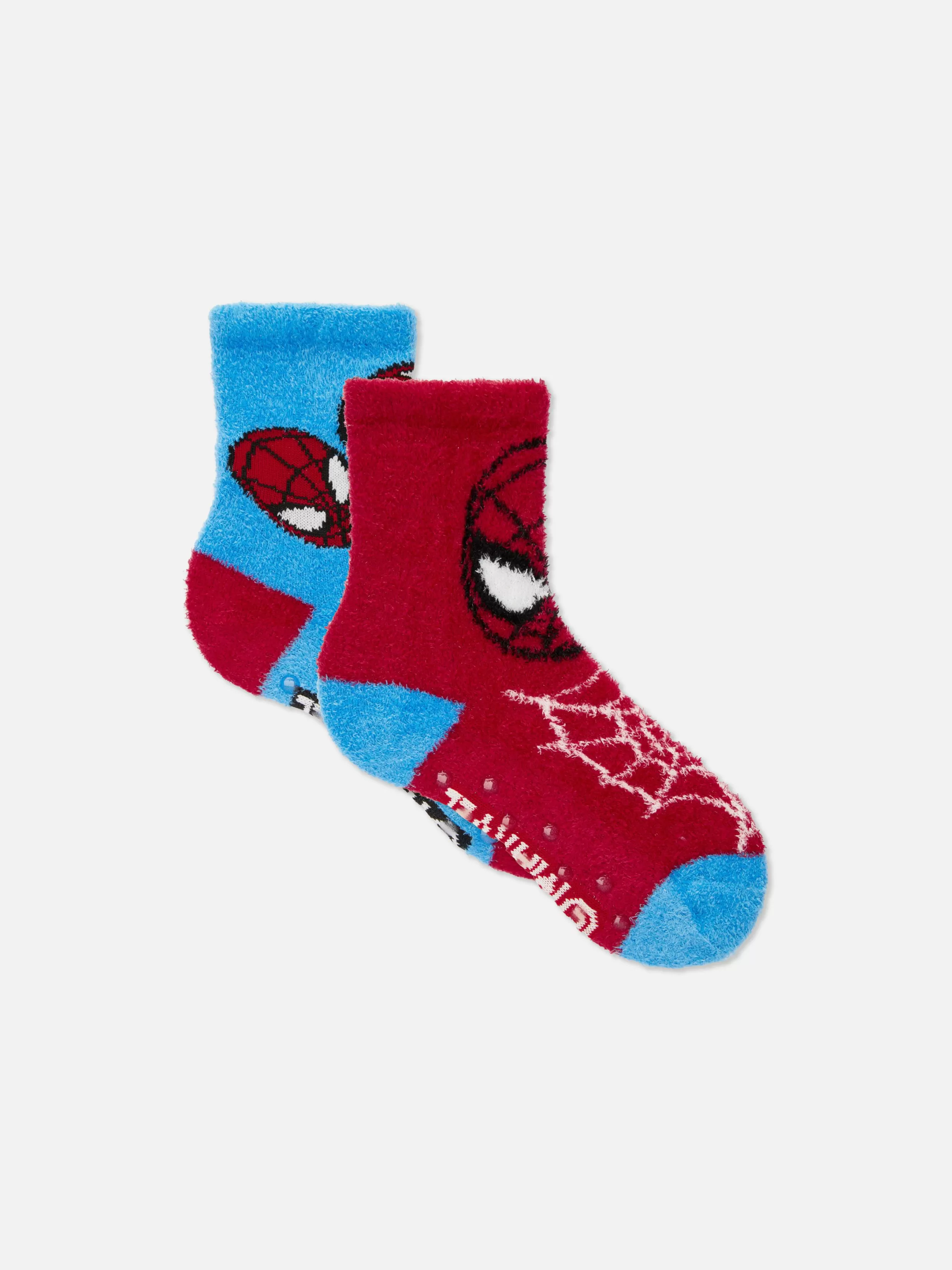 Fashion 2-Pack Marvel Spider-Man Fluffy Socks Kids/BOY Socks