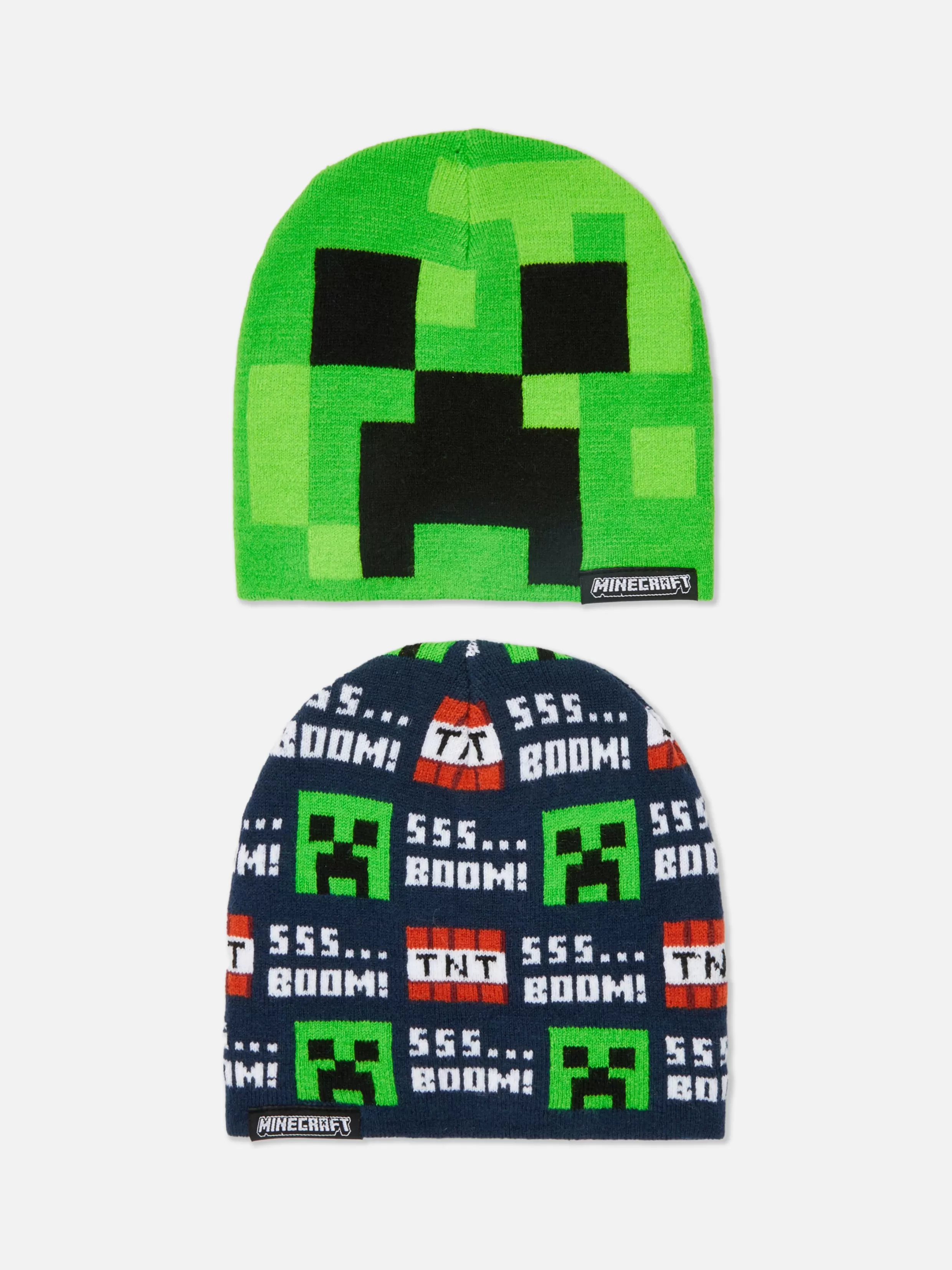 Store 2-Pack Minecraft Beanie Hats Kids/BOY Hats, Gloves And Scarves