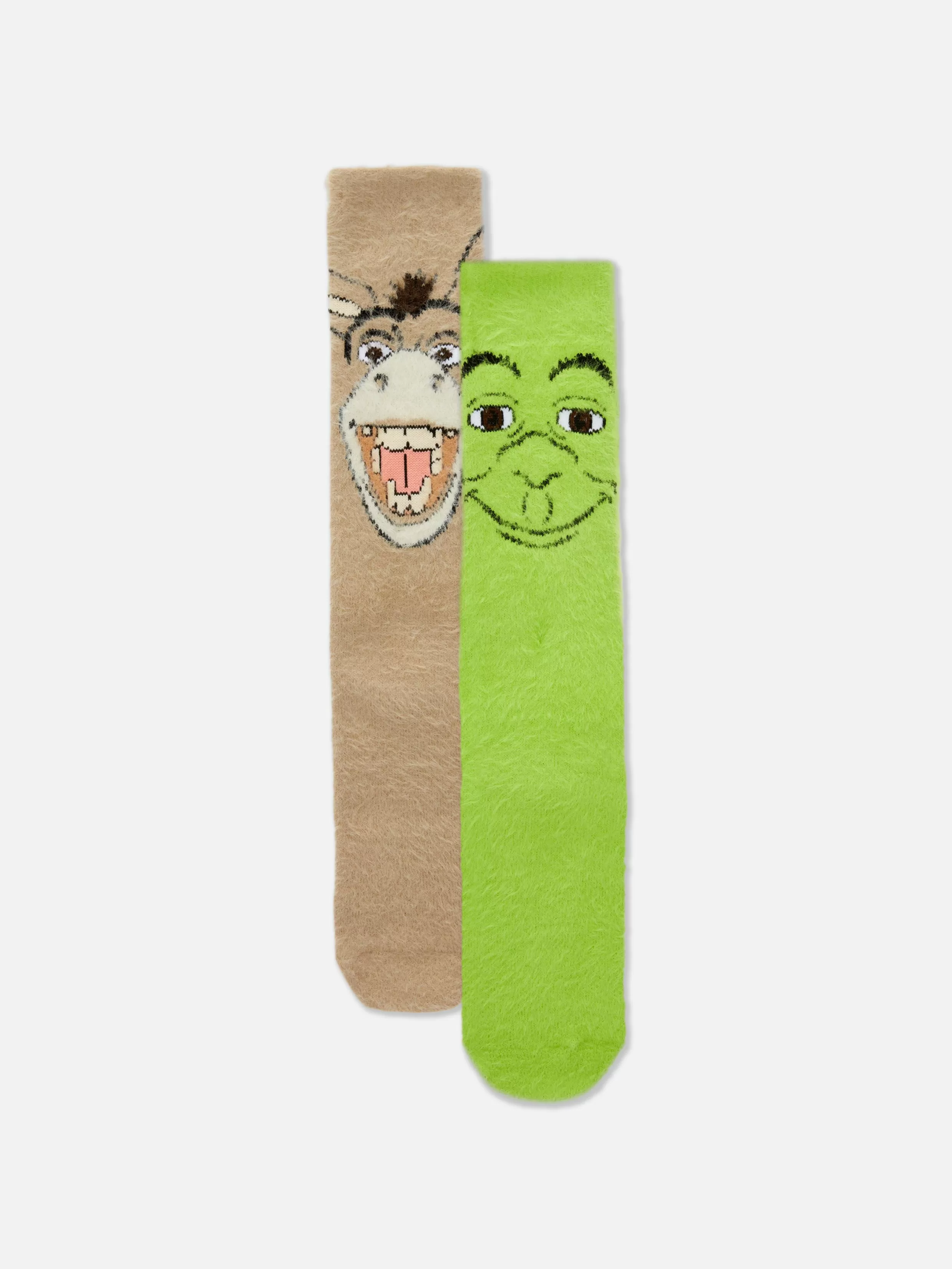 Clearance 2-Pack Shrek Cozy Socks Women Socks