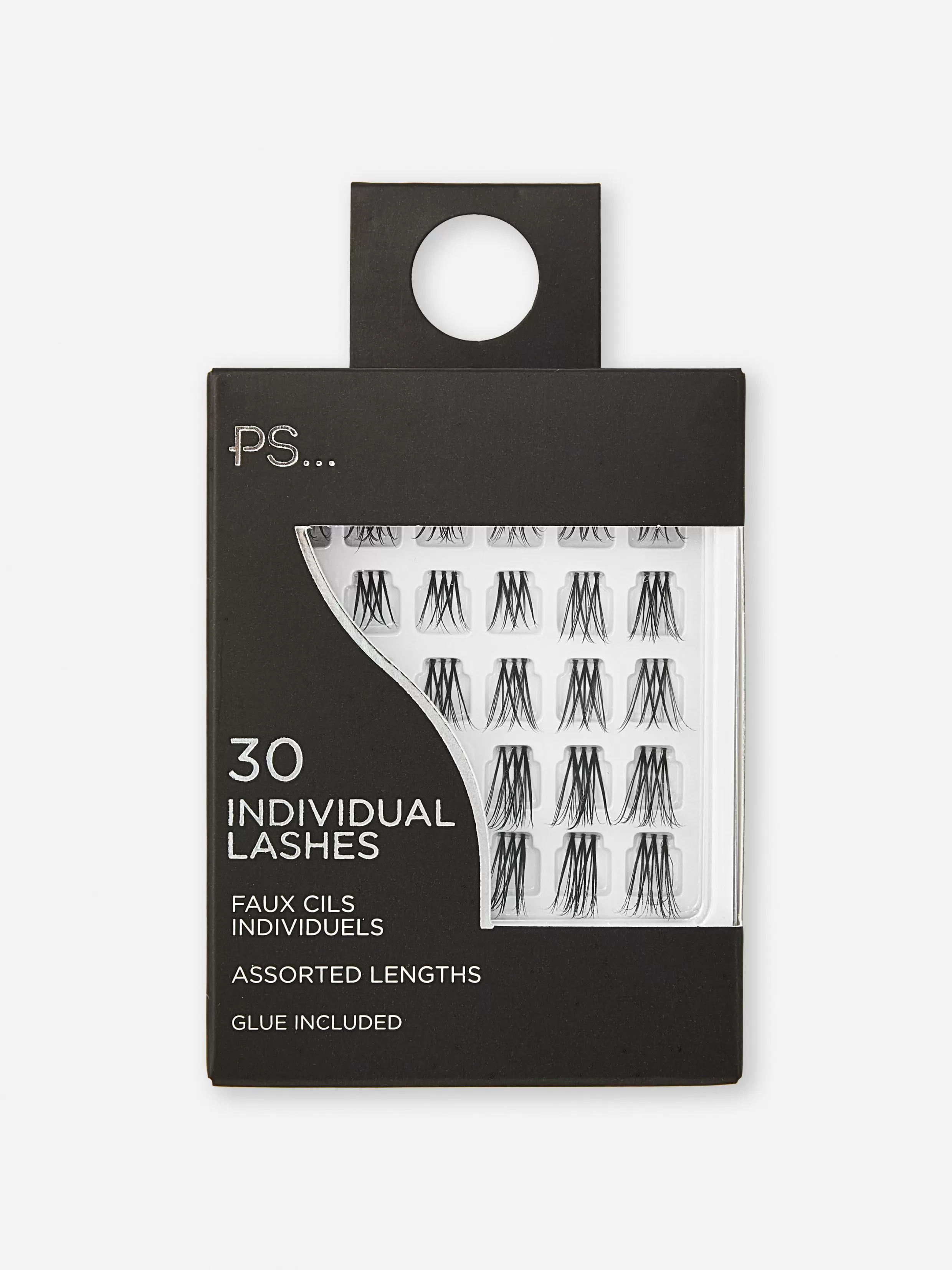 Discount 30-Pack Individual Eyelashes Faux Lashes