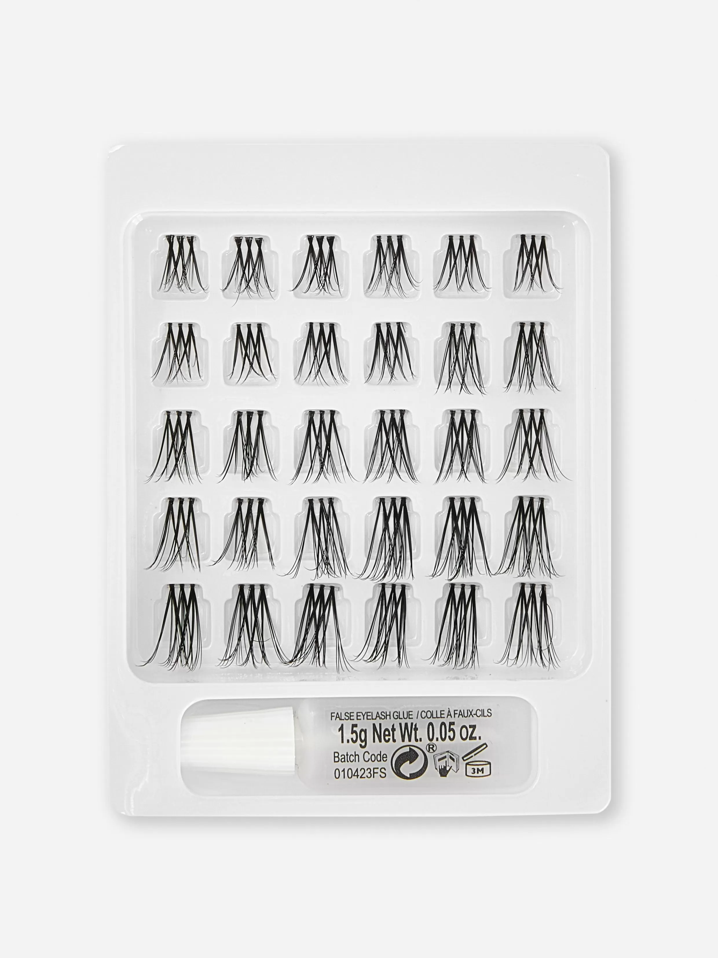 Discount 30-Pack Individual Eyelashes Faux Lashes