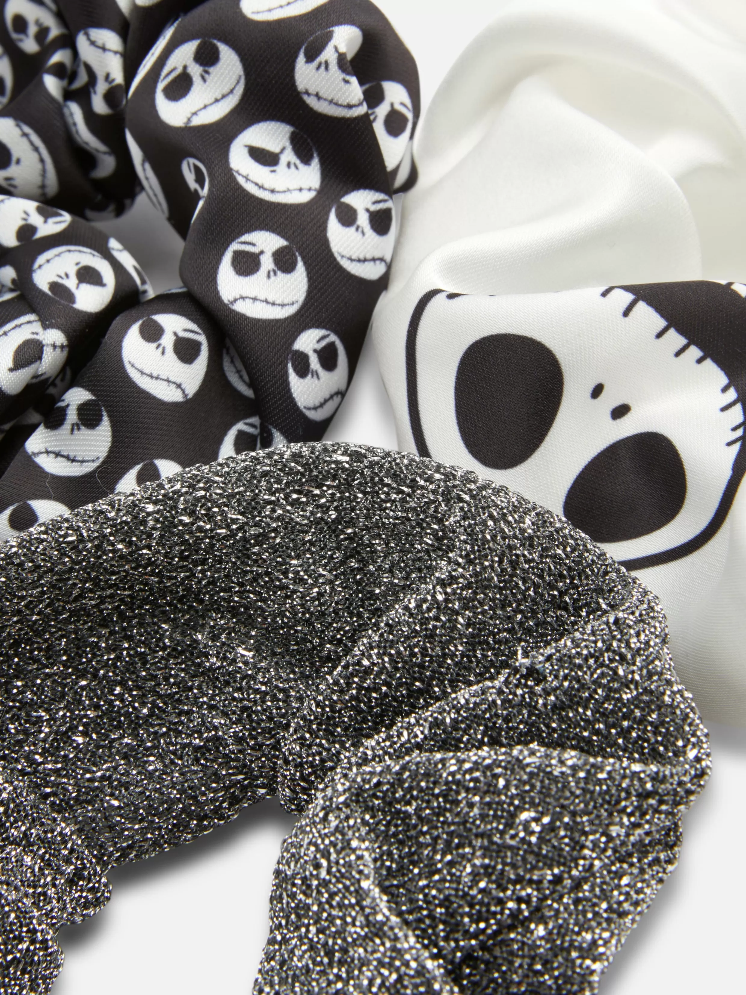 Cheap 3 Tim Burton’s The Nightmare Before Christmas Scrunchies Women The Nightmare Before Christmas | Halloween Accessories