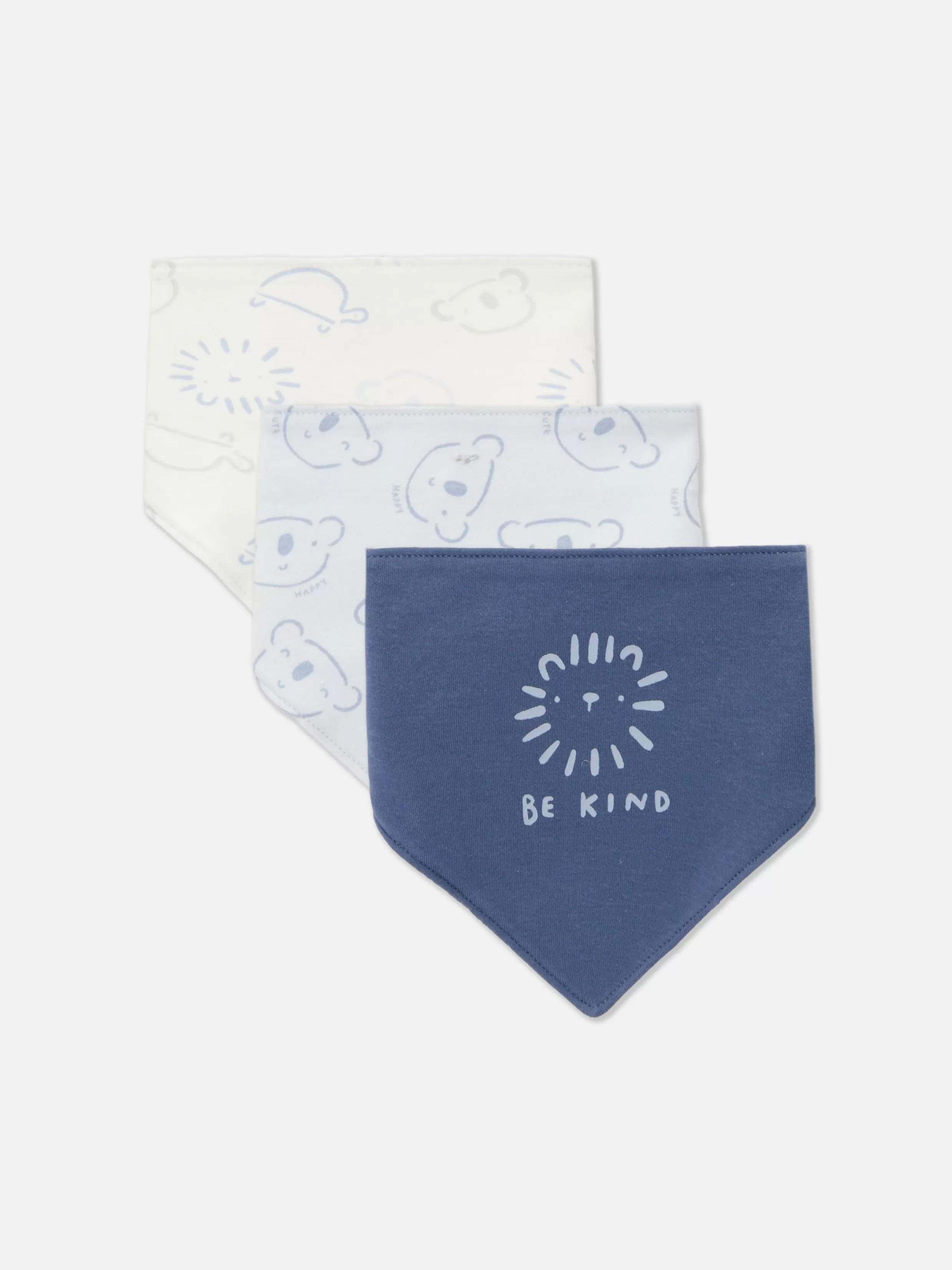 Store 3-Pack Animal Bandana Bibs Nursing And First Foods