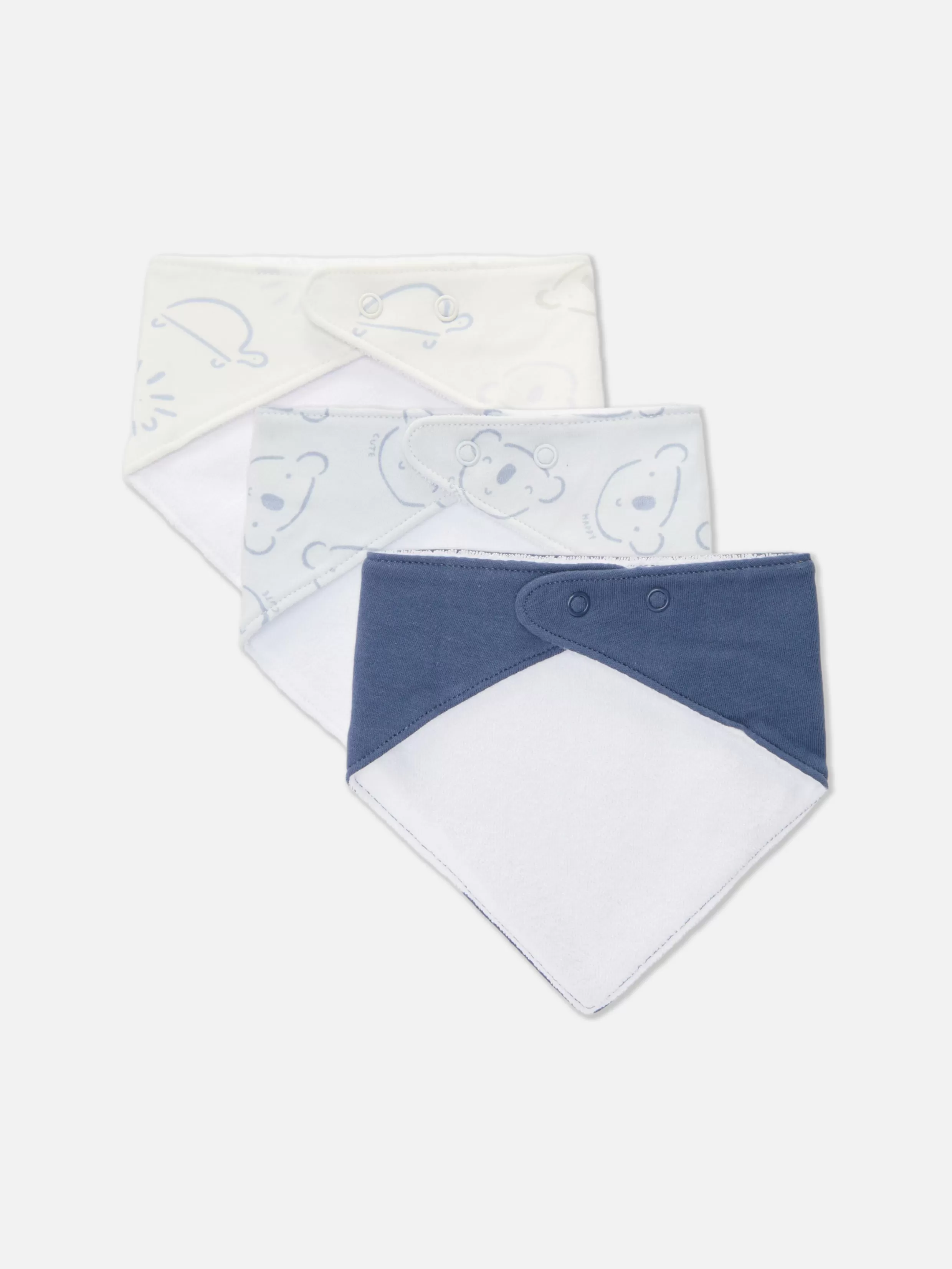 Store 3-Pack Animal Bandana Bibs Nursing And First Foods