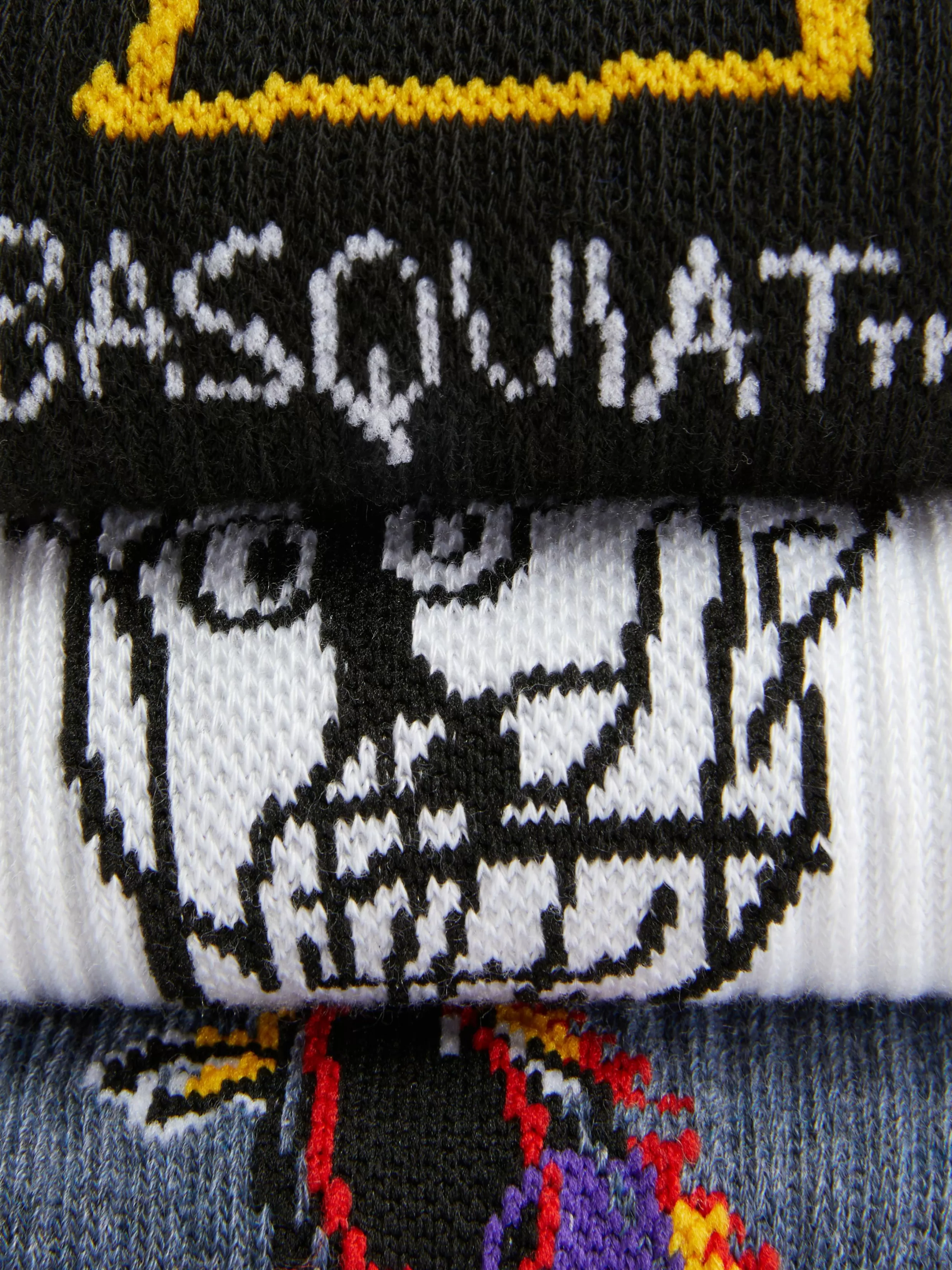 Clearance 3-Pack Basquiat Crew Socks Socks