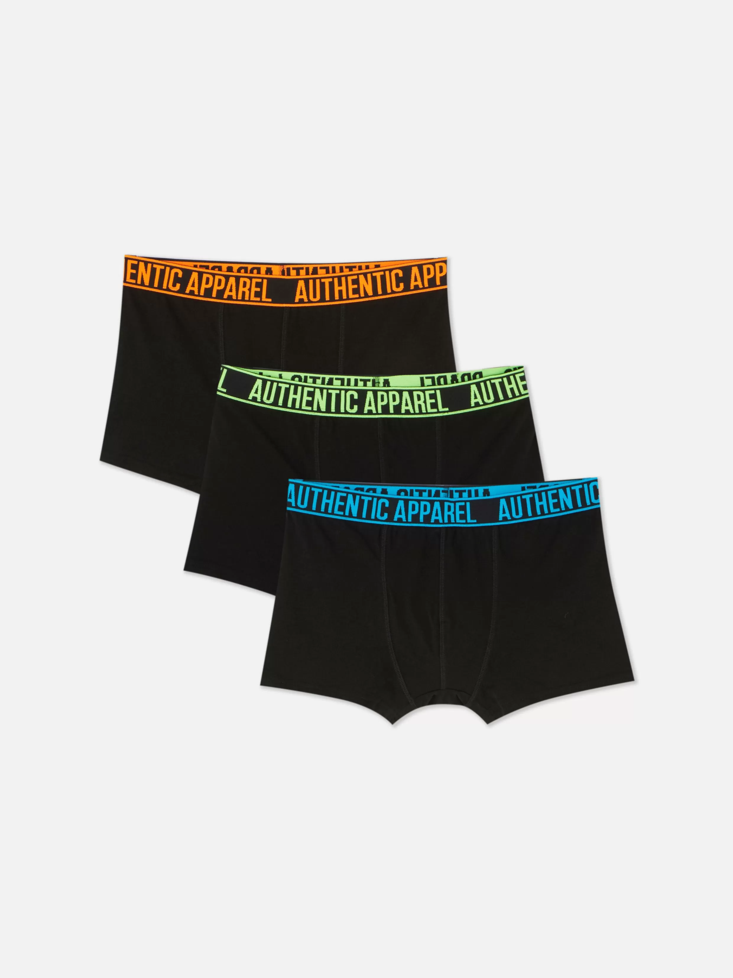 Outlet 3-Pack Bright Waistband Boxer Briefs Underwear