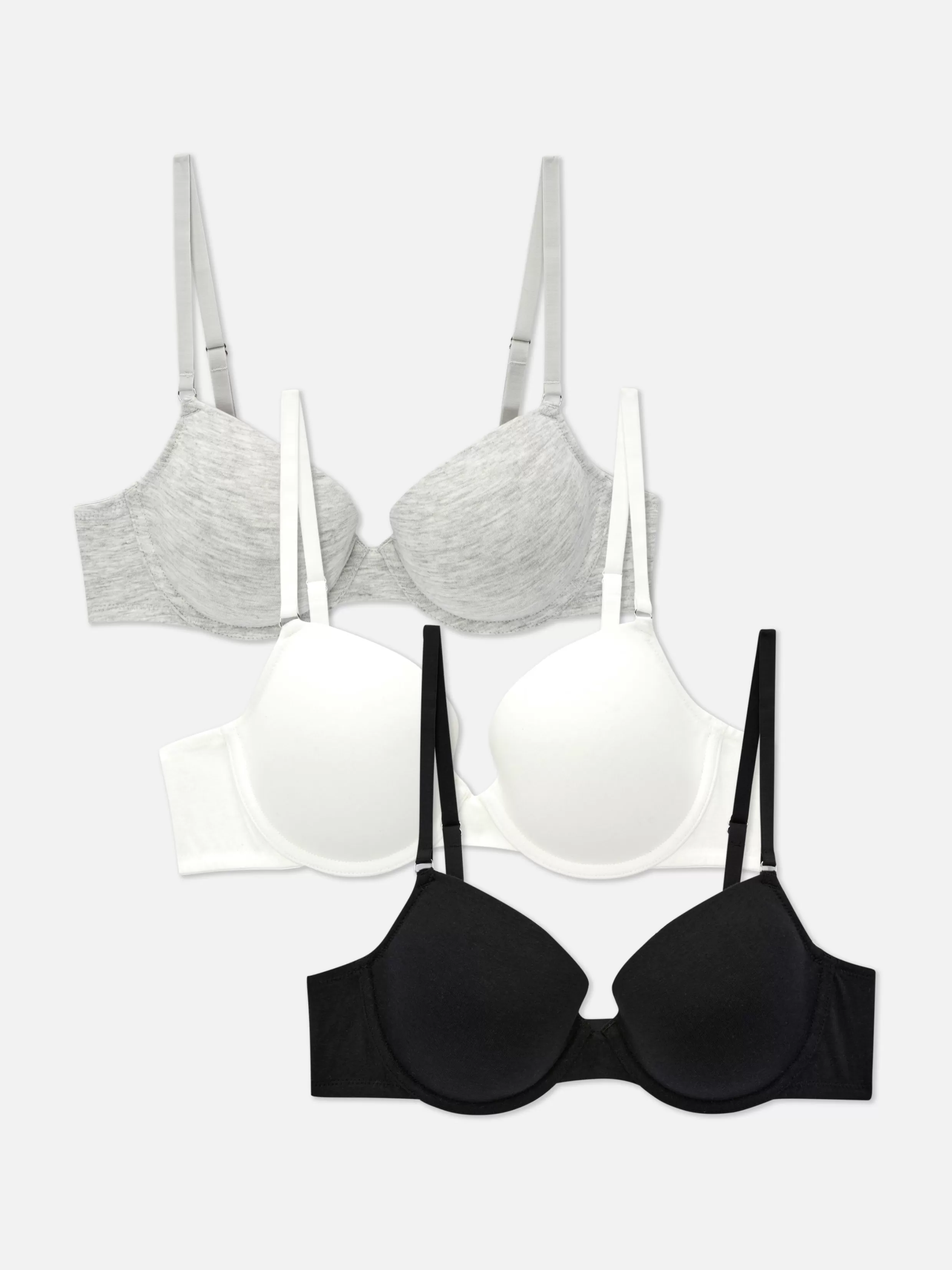 Sale 3-Pack Classic T-Shirt Bras Women Bras