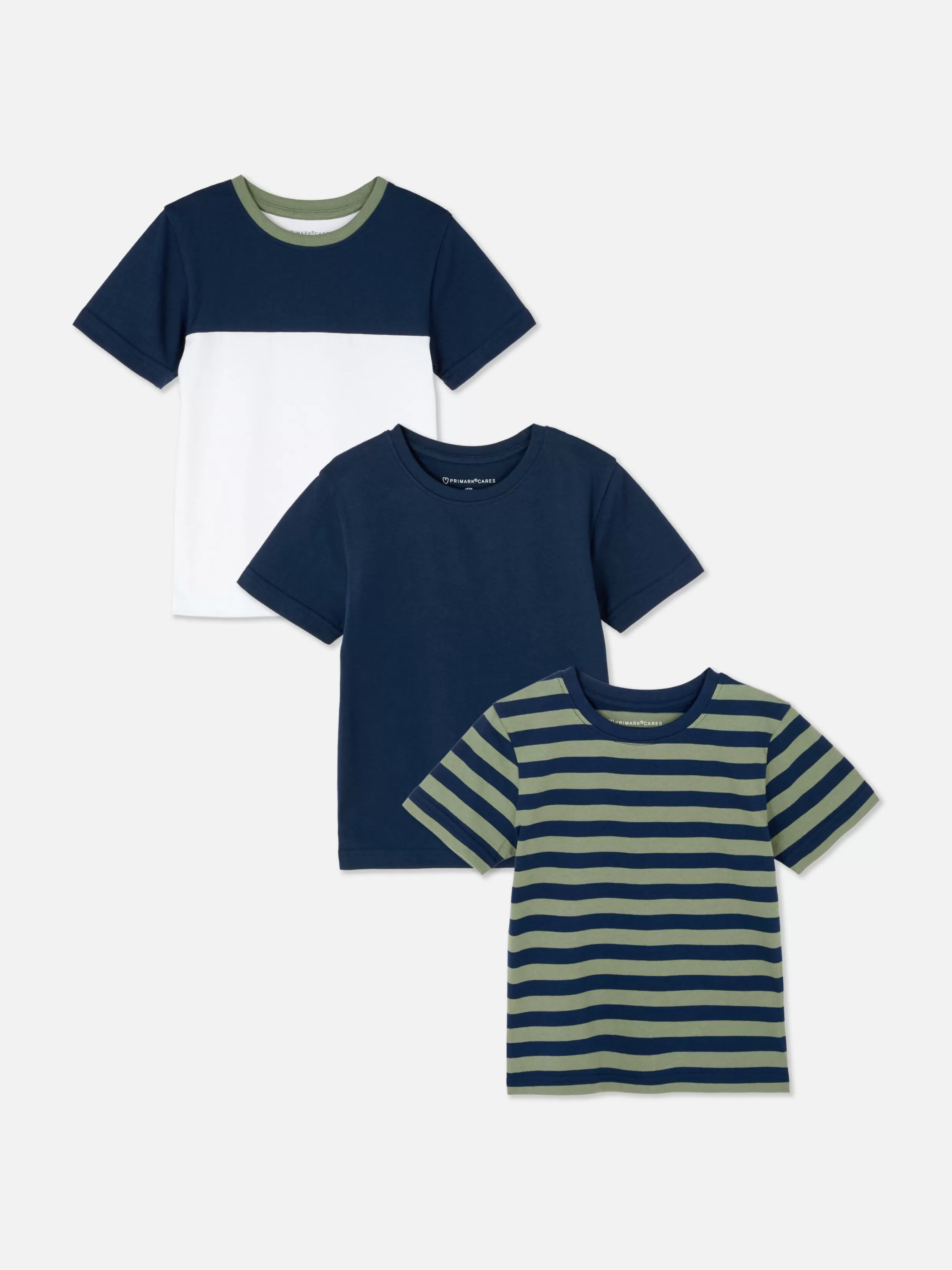 Clearance 3-Pack Crew Neck T-shirts Kids/BOY Tops And T-Shirts