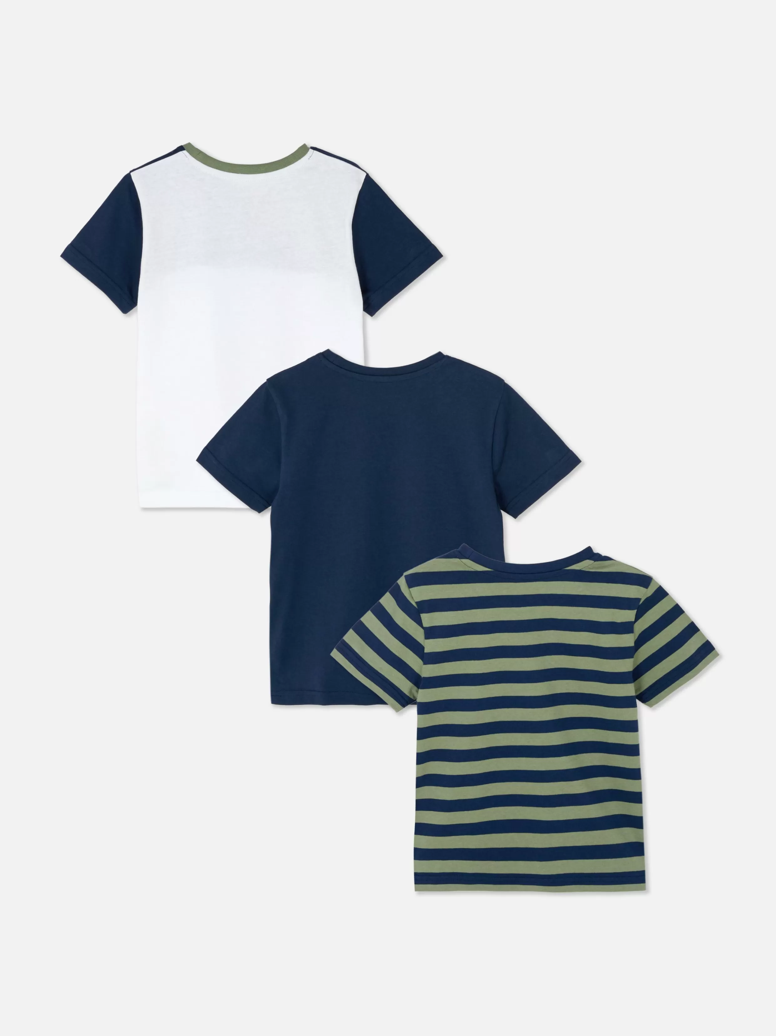 Clearance 3-Pack Crew Neck T-shirts Kids/BOY Tops And T-Shirts