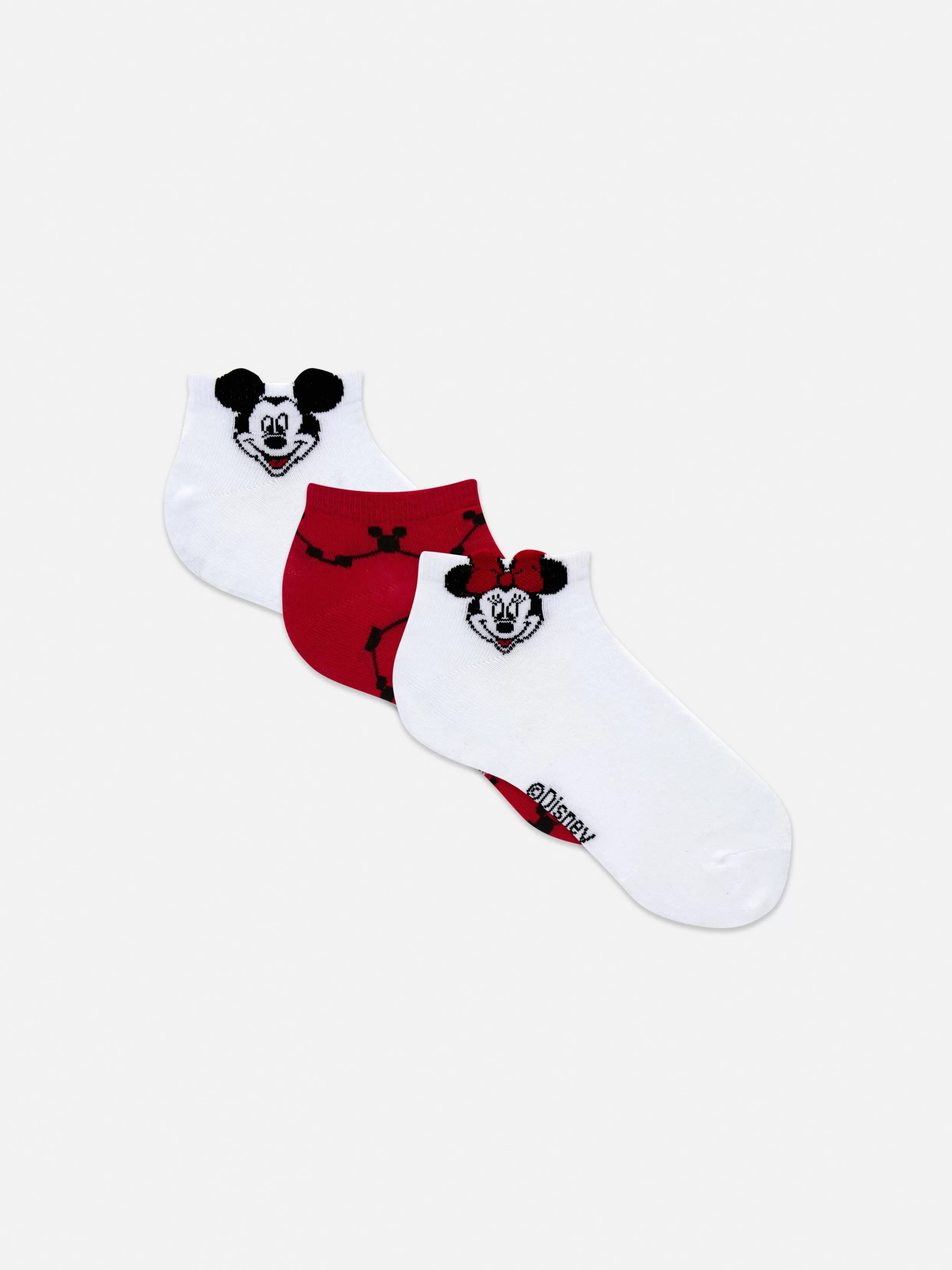 Flash Sale 3-Pack Disney’s Mickey And Minnie Mouse Socks Women Socks