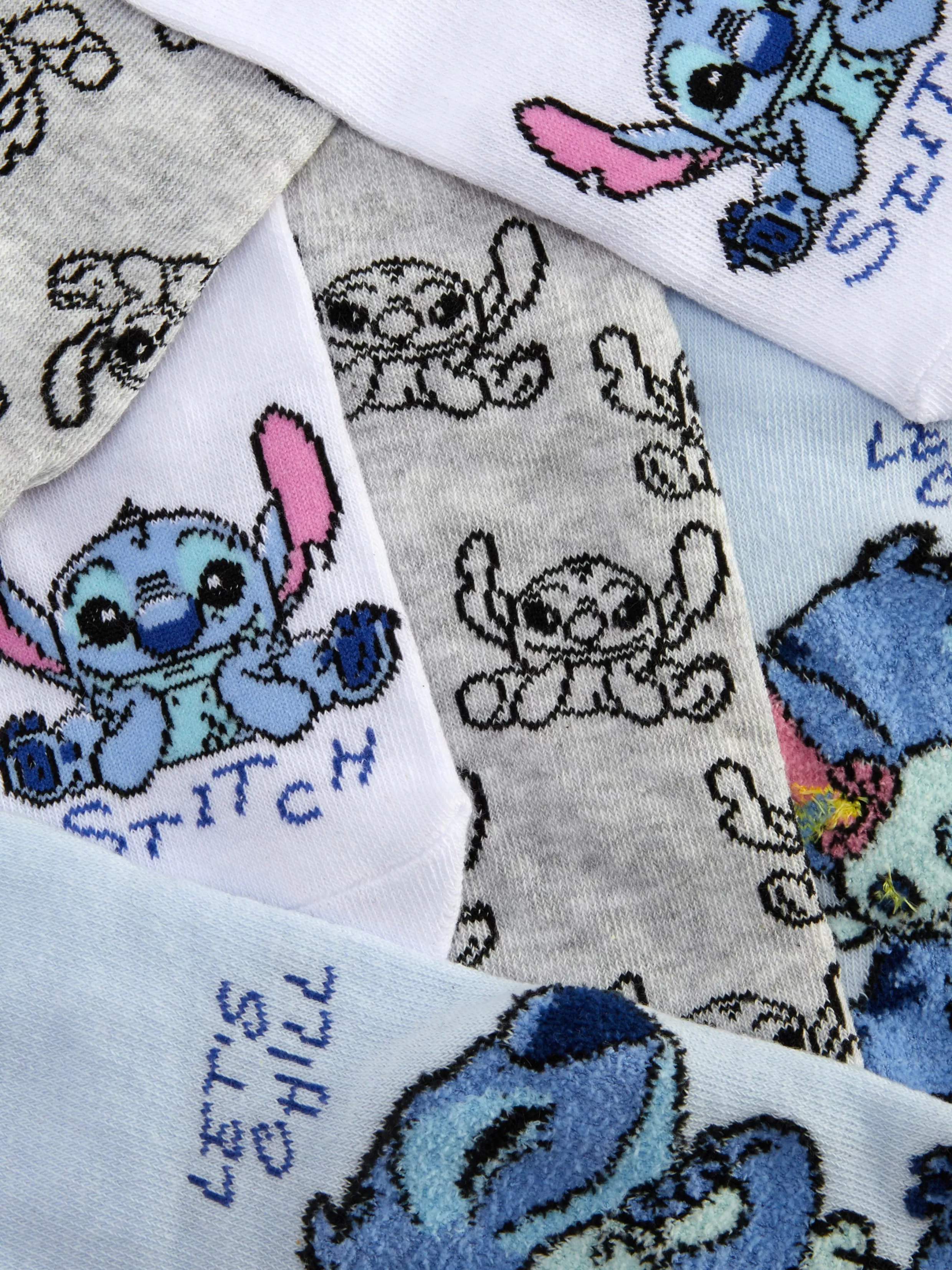 Clearance 3-Pack Disney’s Stitch Sneaker Socks Women Socks