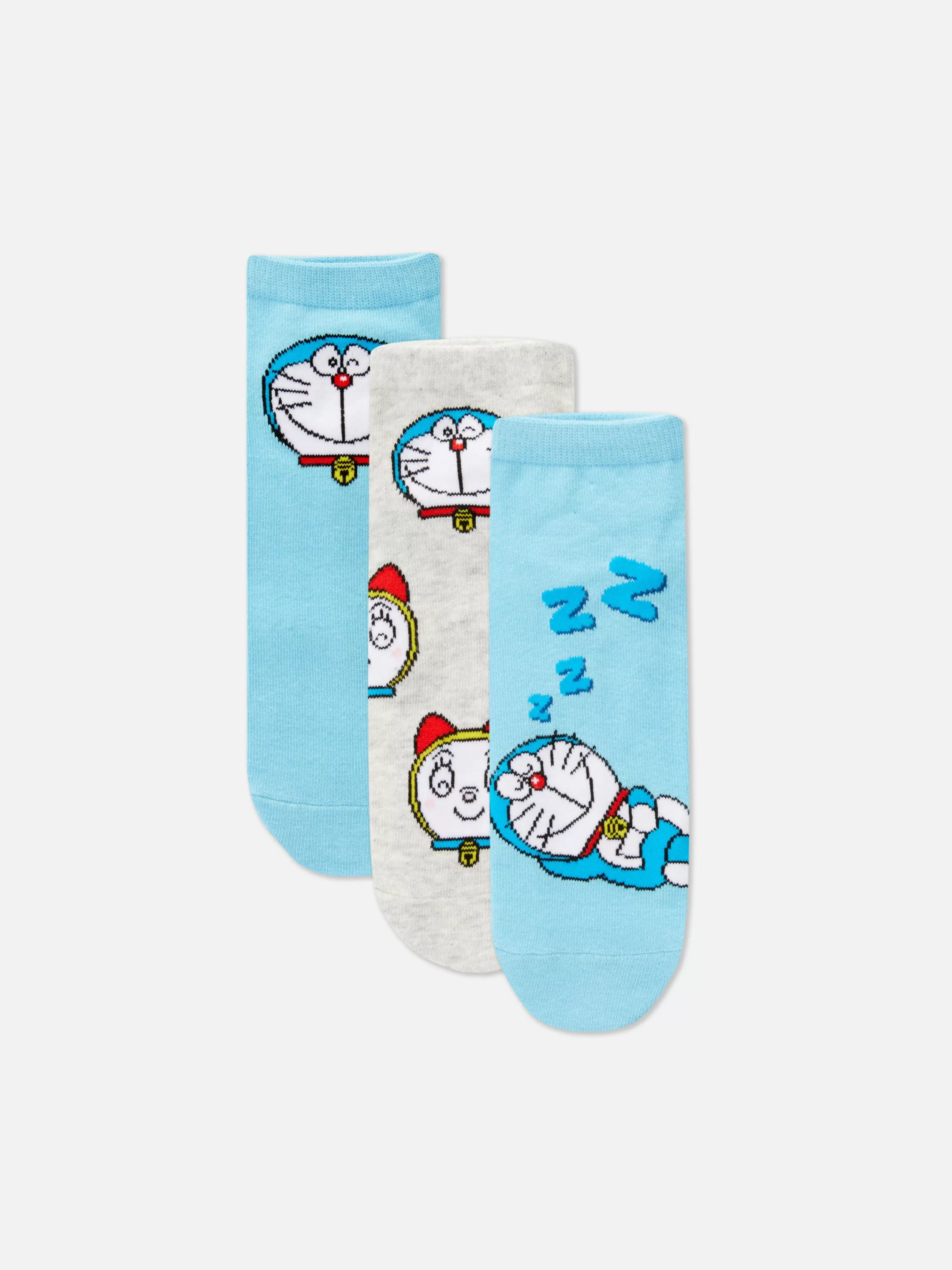 Shop 3-Pack Doraemon Sneaker Socks Women Socks