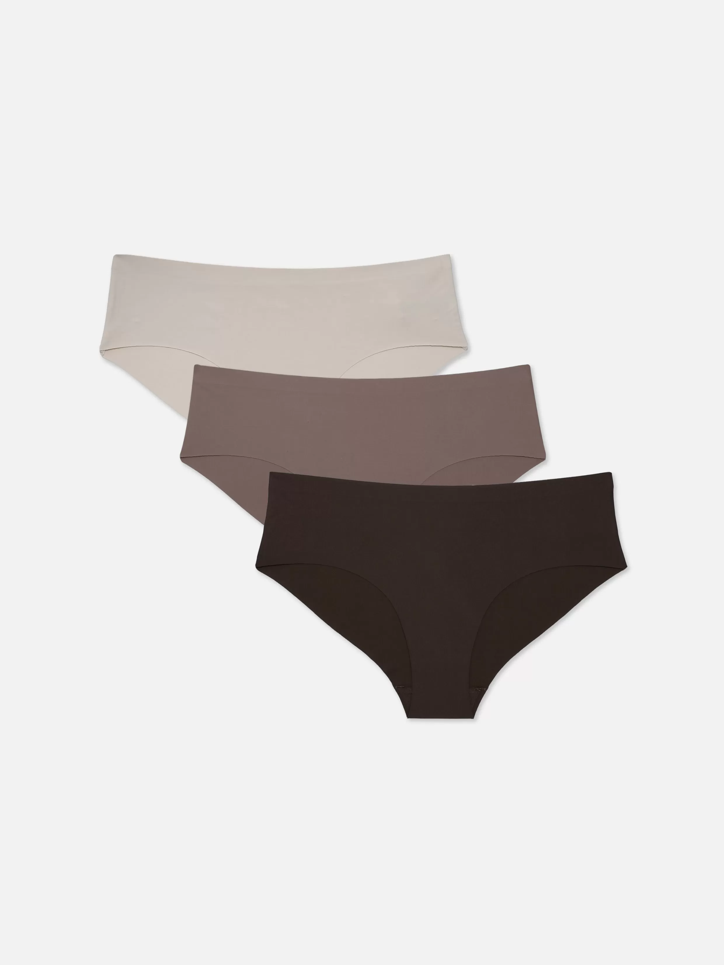 Clearance 3-Pack Invisible Hipster Briefs Women Underwear