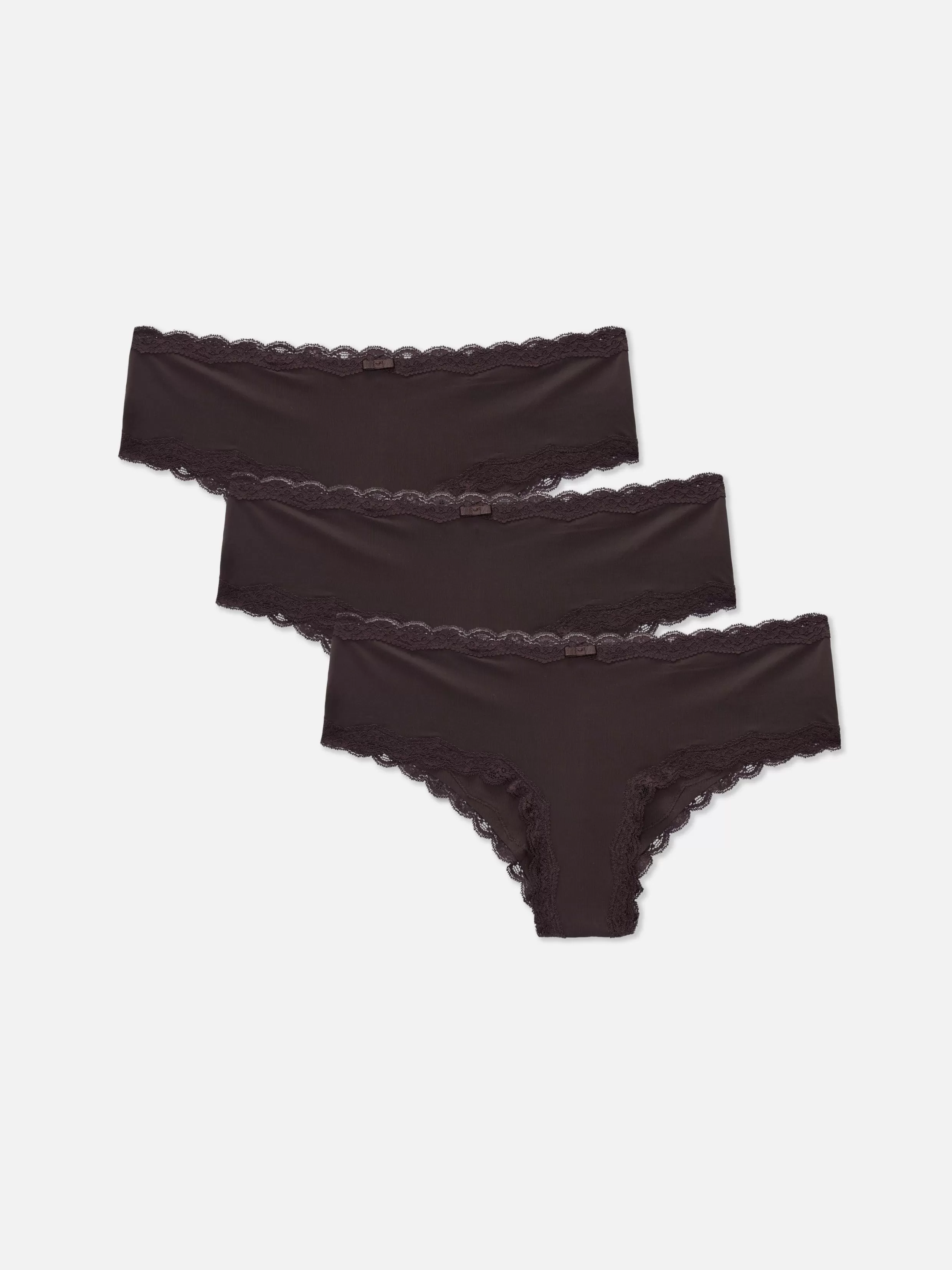 Shop 3-Pack Lace Trim Hipster Briefs Women Underwear