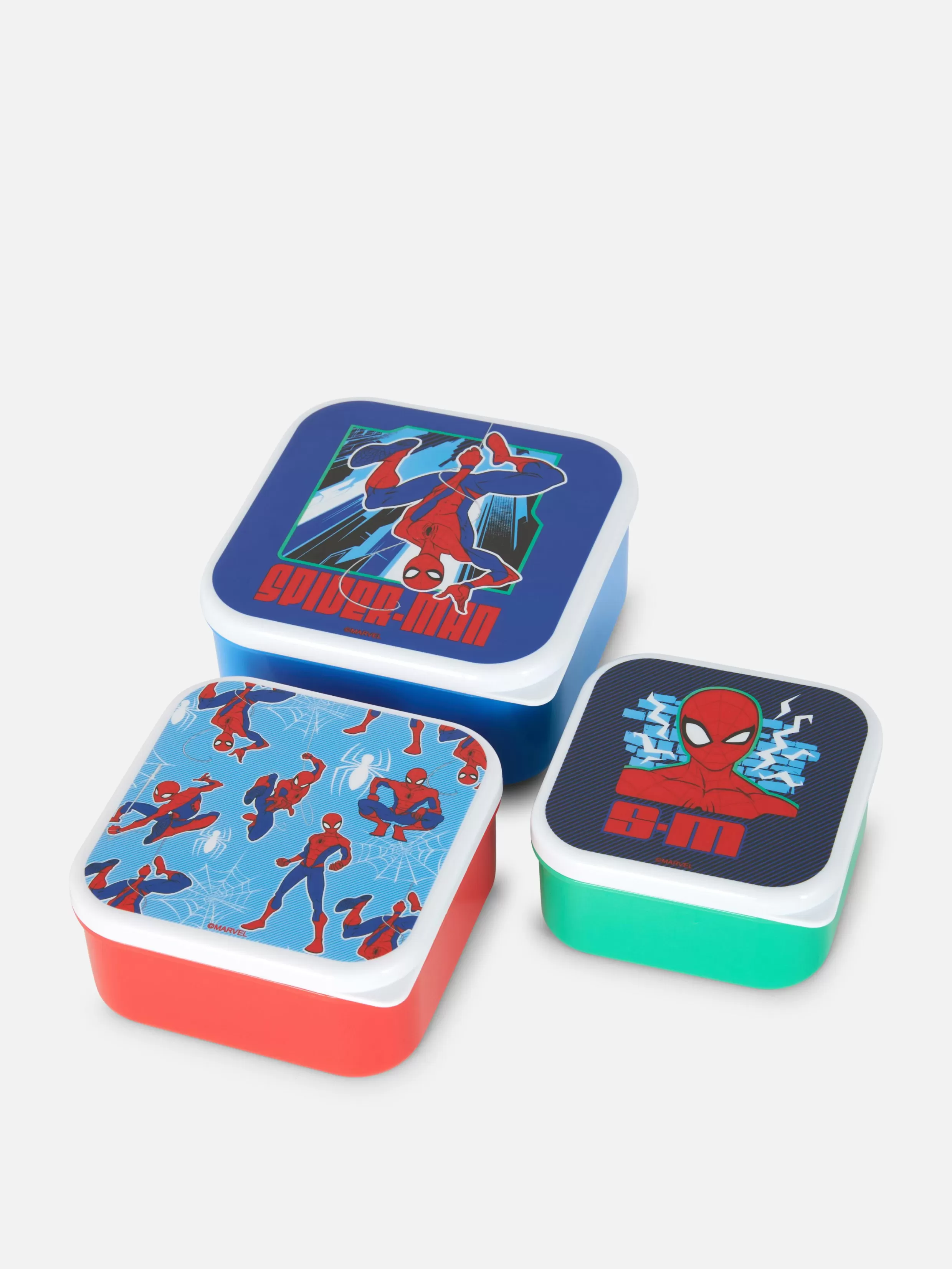 Outlet 3-Pack MARVEL Spider-Man Lunch Boxes Tableware