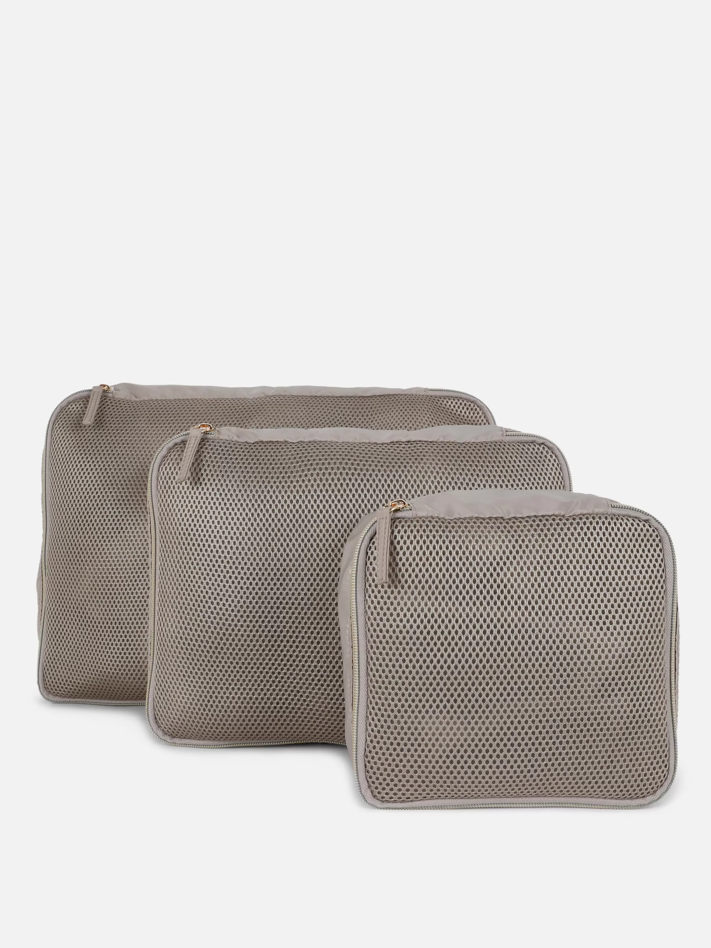 Best Sale 3-Pack Mesh Packing Cubes Suitcases And Luggage | Travel Accessories