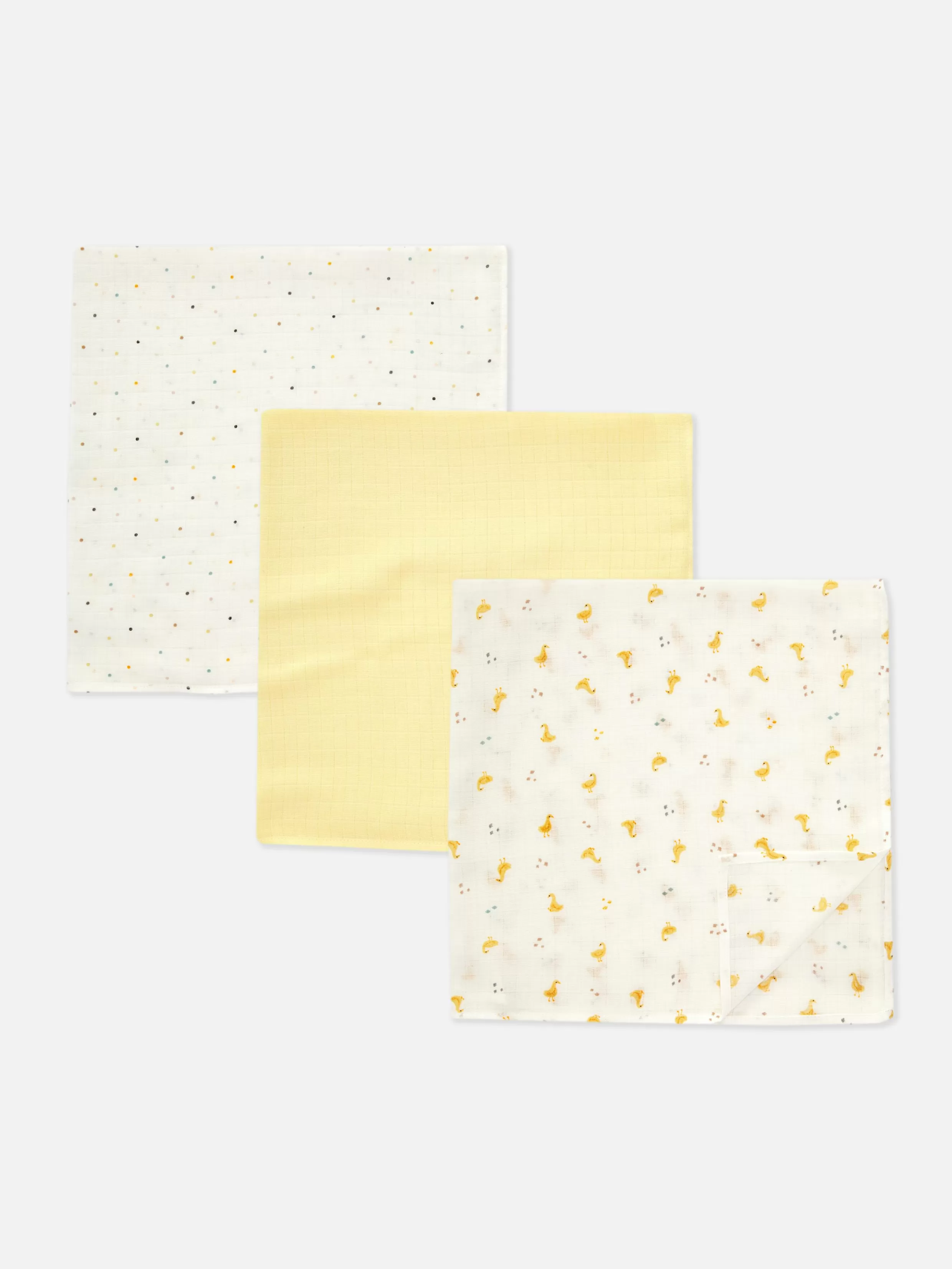 Online 3-Pack Mixed Muslin Squares Nursing And First Foods