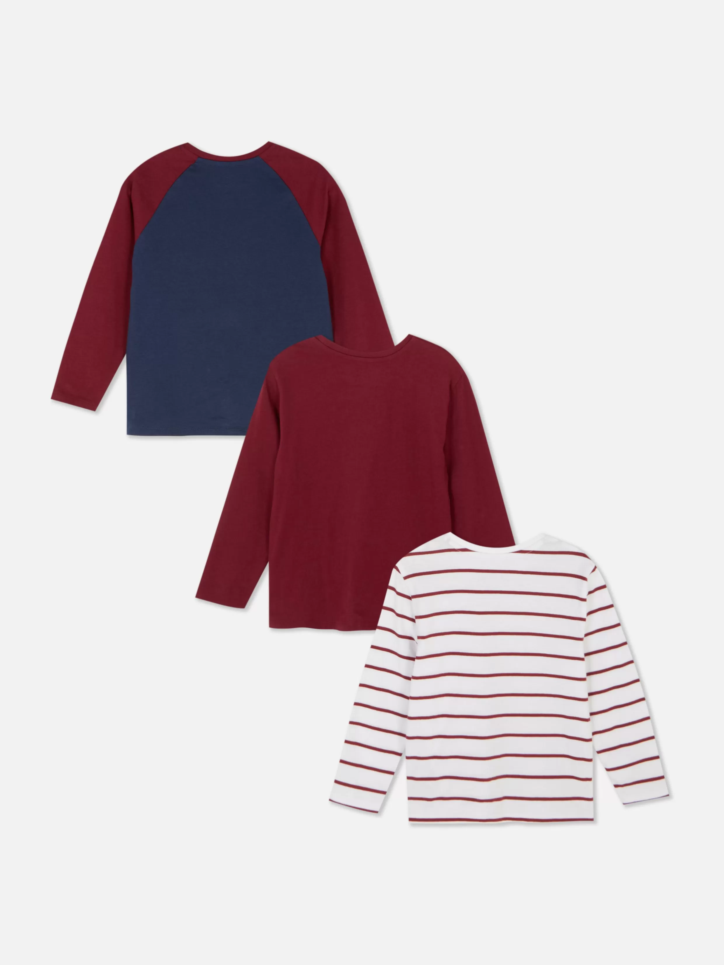 New 3-Pack Multi Long Sleeve T-Shirts Kids/BOY Tops And T-Shirts