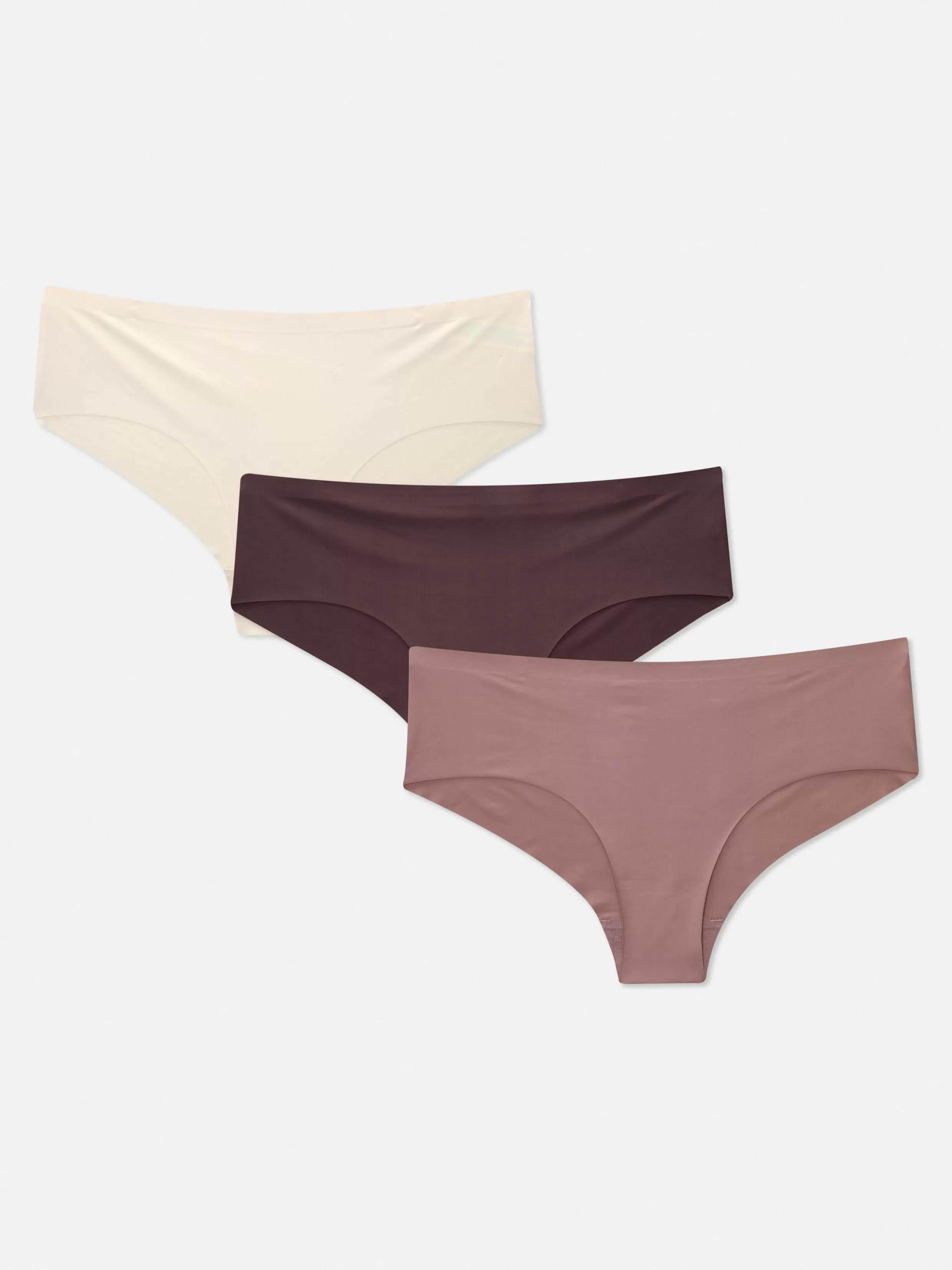 Flash Sale 3-Pack Seamless Hipster Briefs Women Underwear