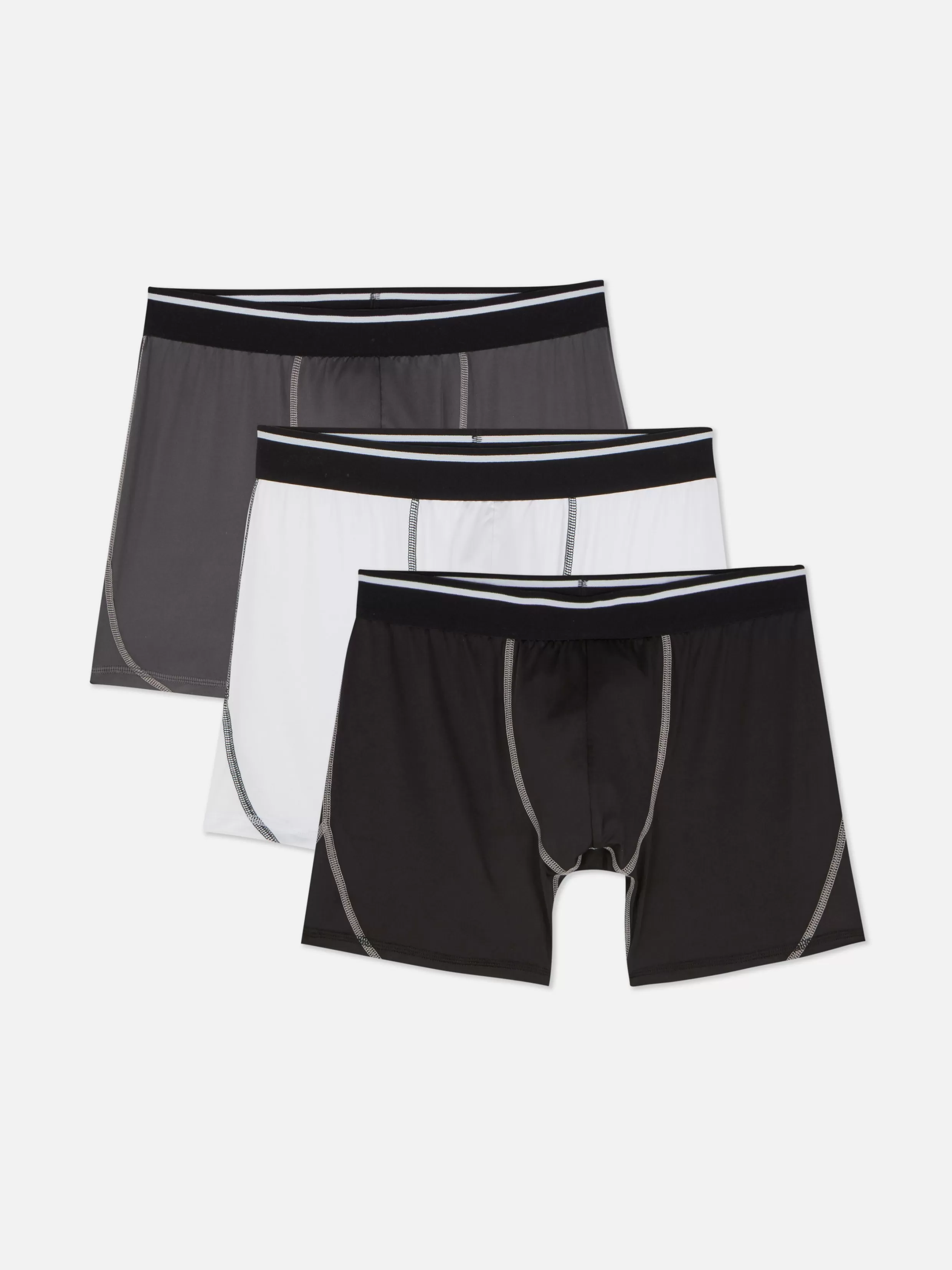 Discount 3-Pack Sports Boxer Briefs Underwear