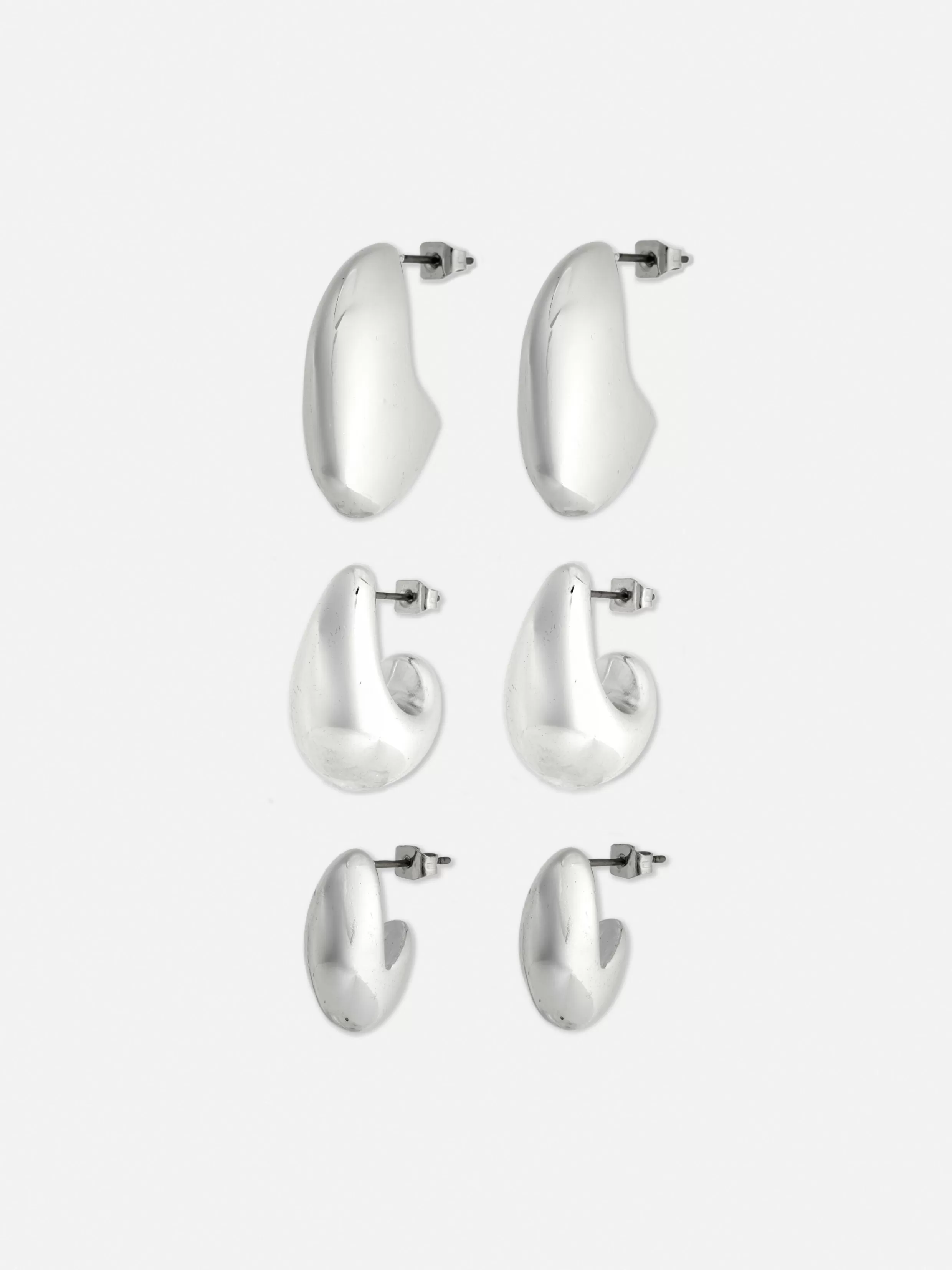 Online 3-Pack The Edit Puffy Drop Earrings Women Jewelry