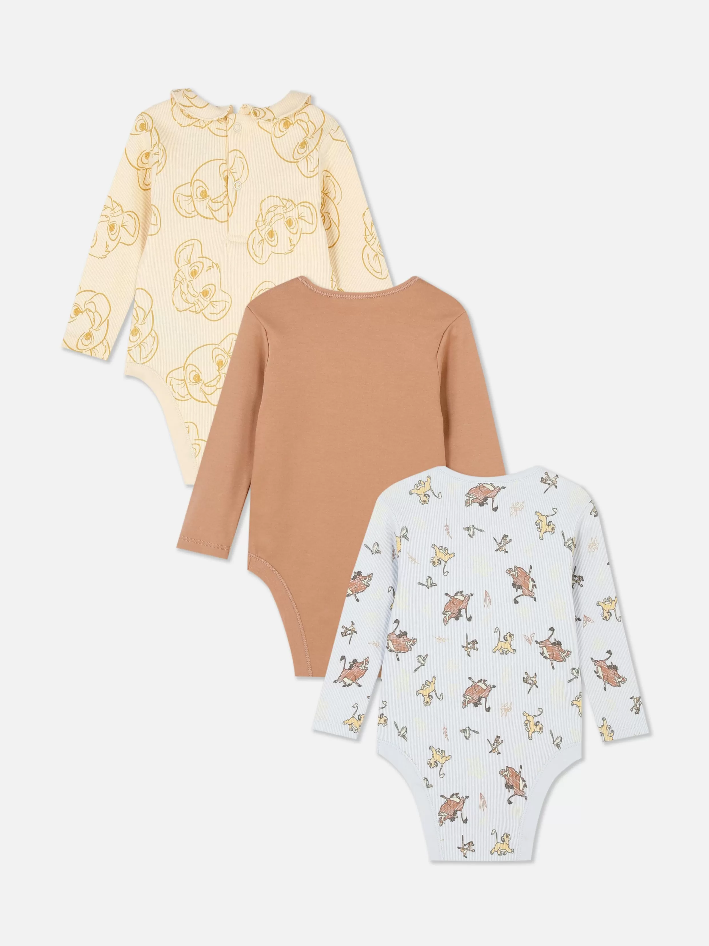 Hot 3-Pack The Lion King 30th Anniversary Bodysuits Bodysuits And Tanks