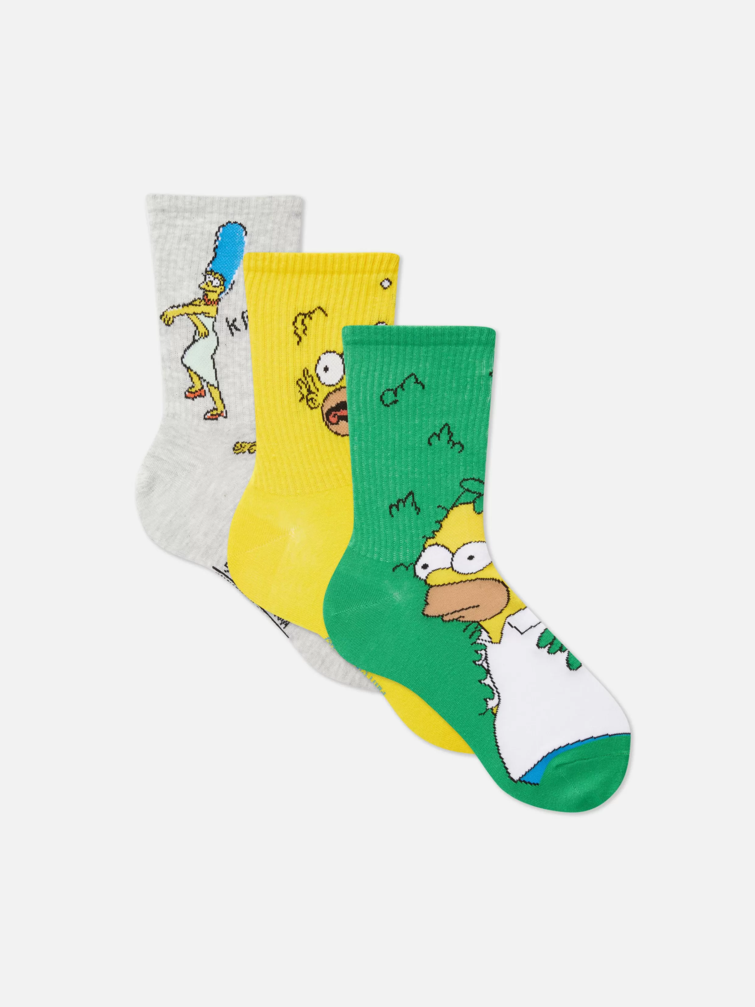 Hot 3-Pack The Simpsons Crew Socks Socks