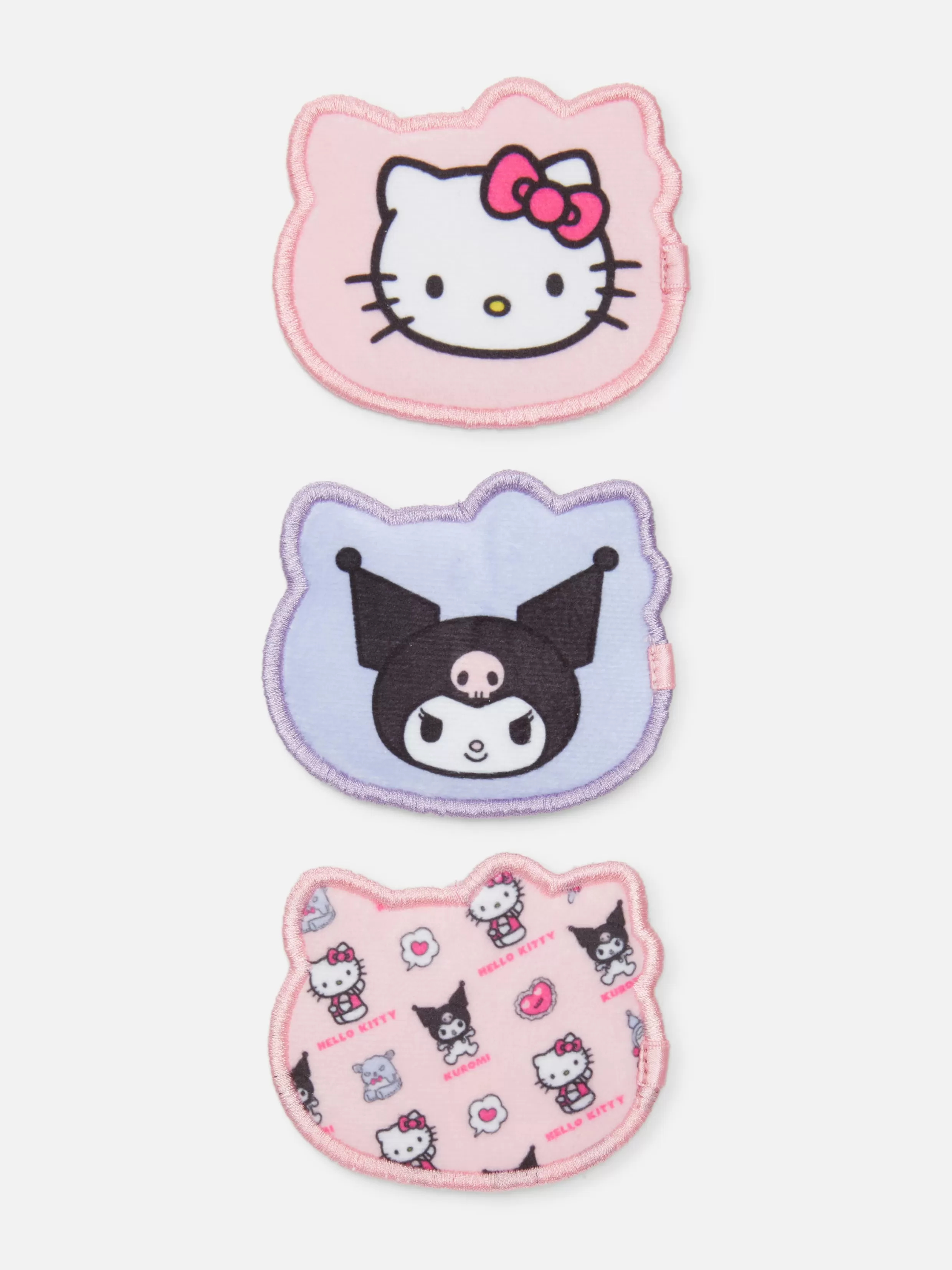 Best Sale 3-Packk Hello Kitty Reusable Cleansing Pads Skincare Tools