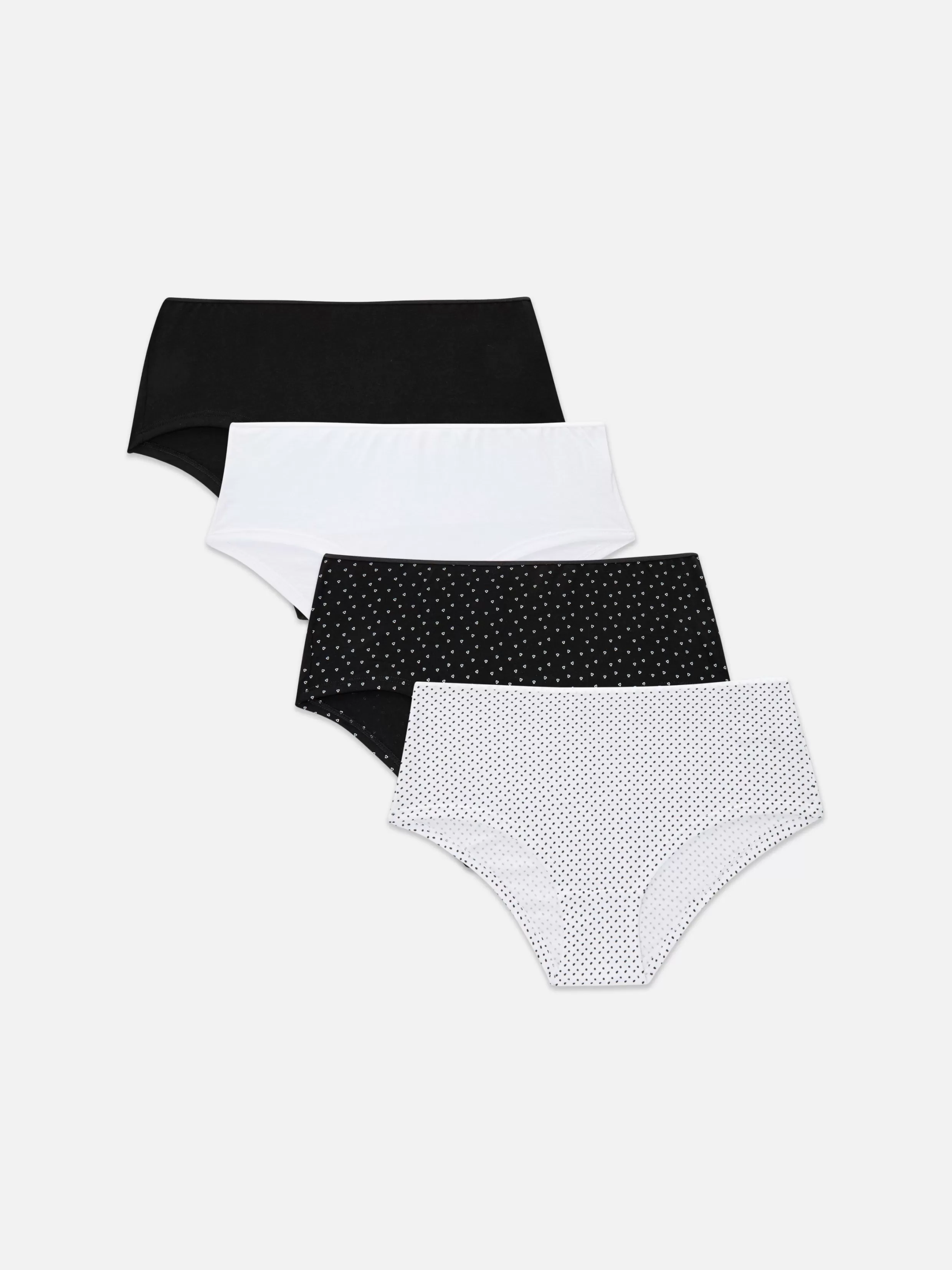 Discount 4-Pack Multi Mid Rise Briefs Women Underwear