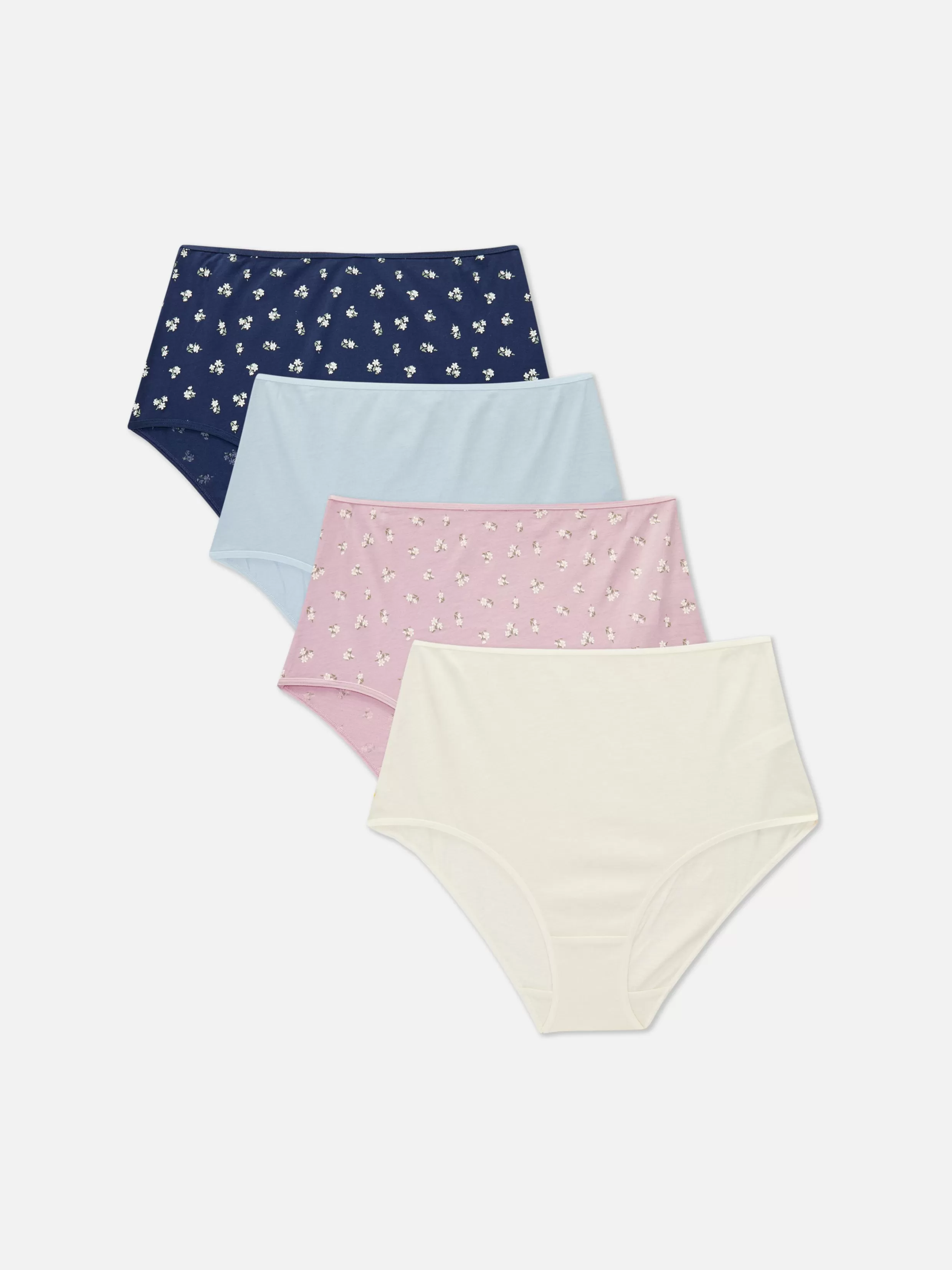 New 4-Pack Printed Full Briefs Women Underwear