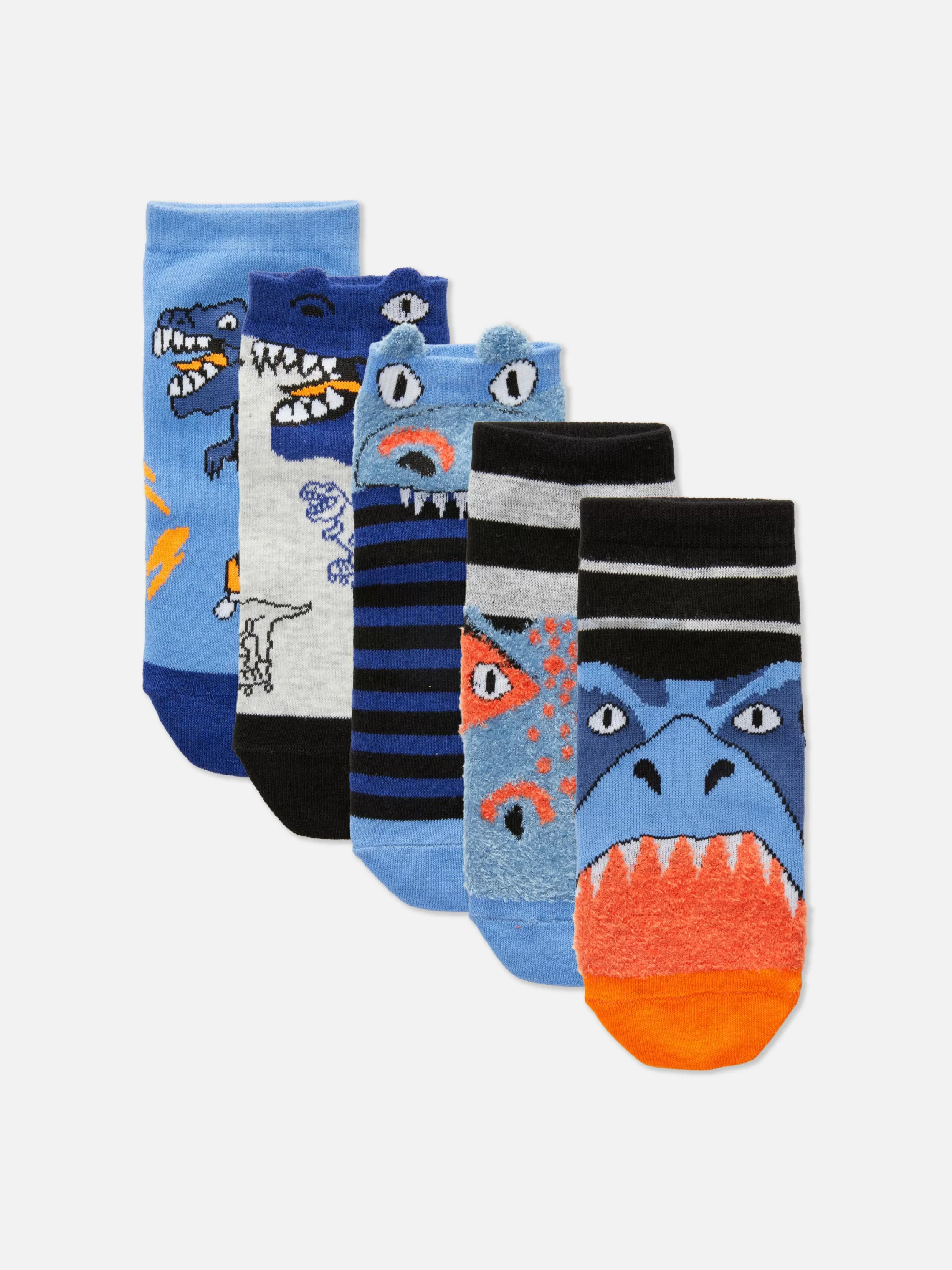 Discount 5-Pack Dinosaur Ankle Socks Kids/BOY Socks