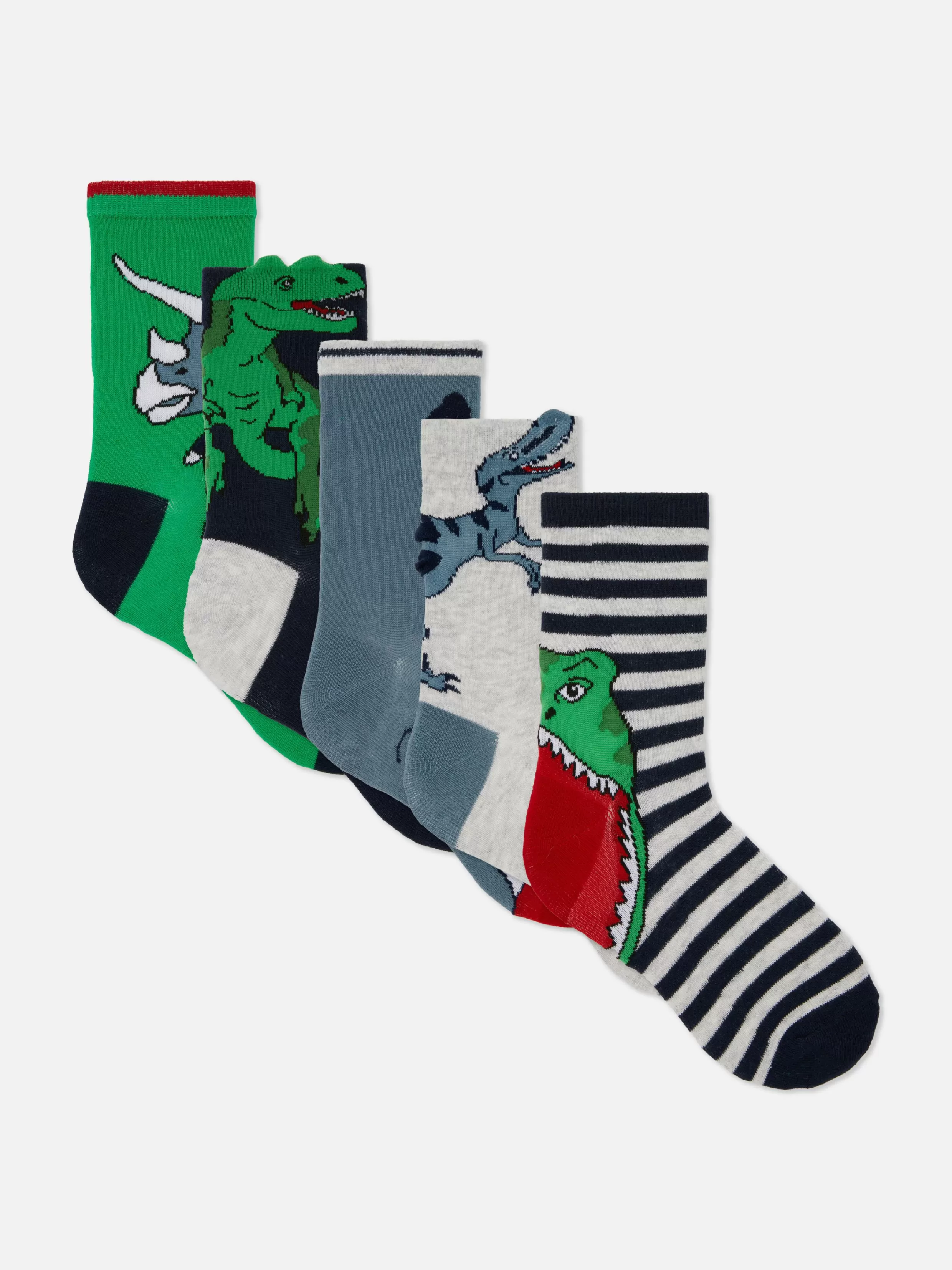 Cheap 5-Pack Dinosaur Ankle Socks Kids/BOY Socks