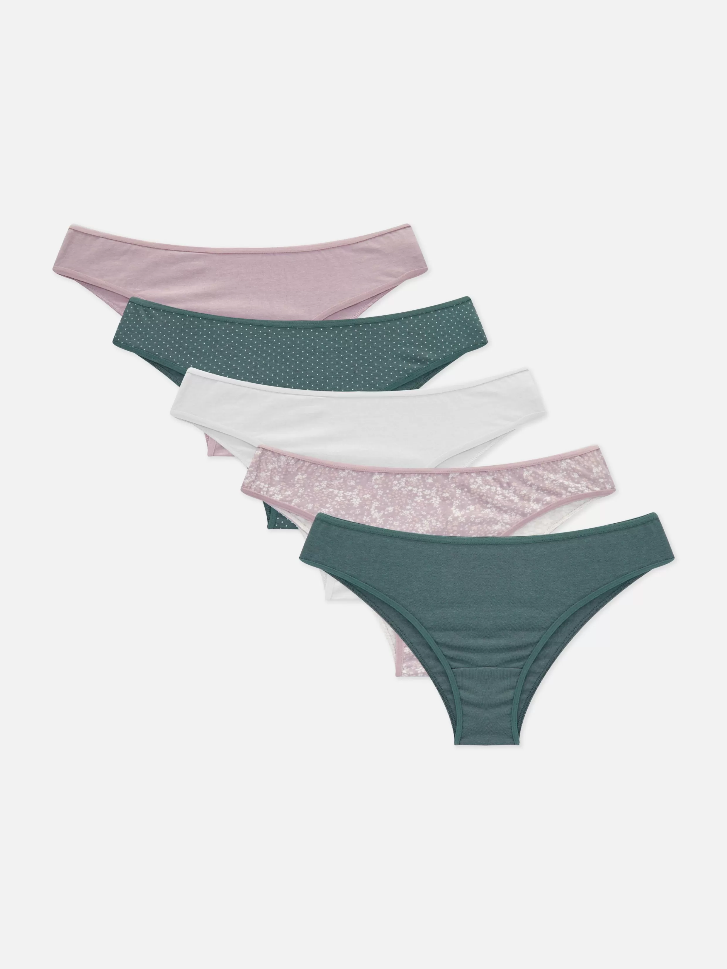 Best Sale 5-Pack Everyday Brazilian Briefs Women Underwear