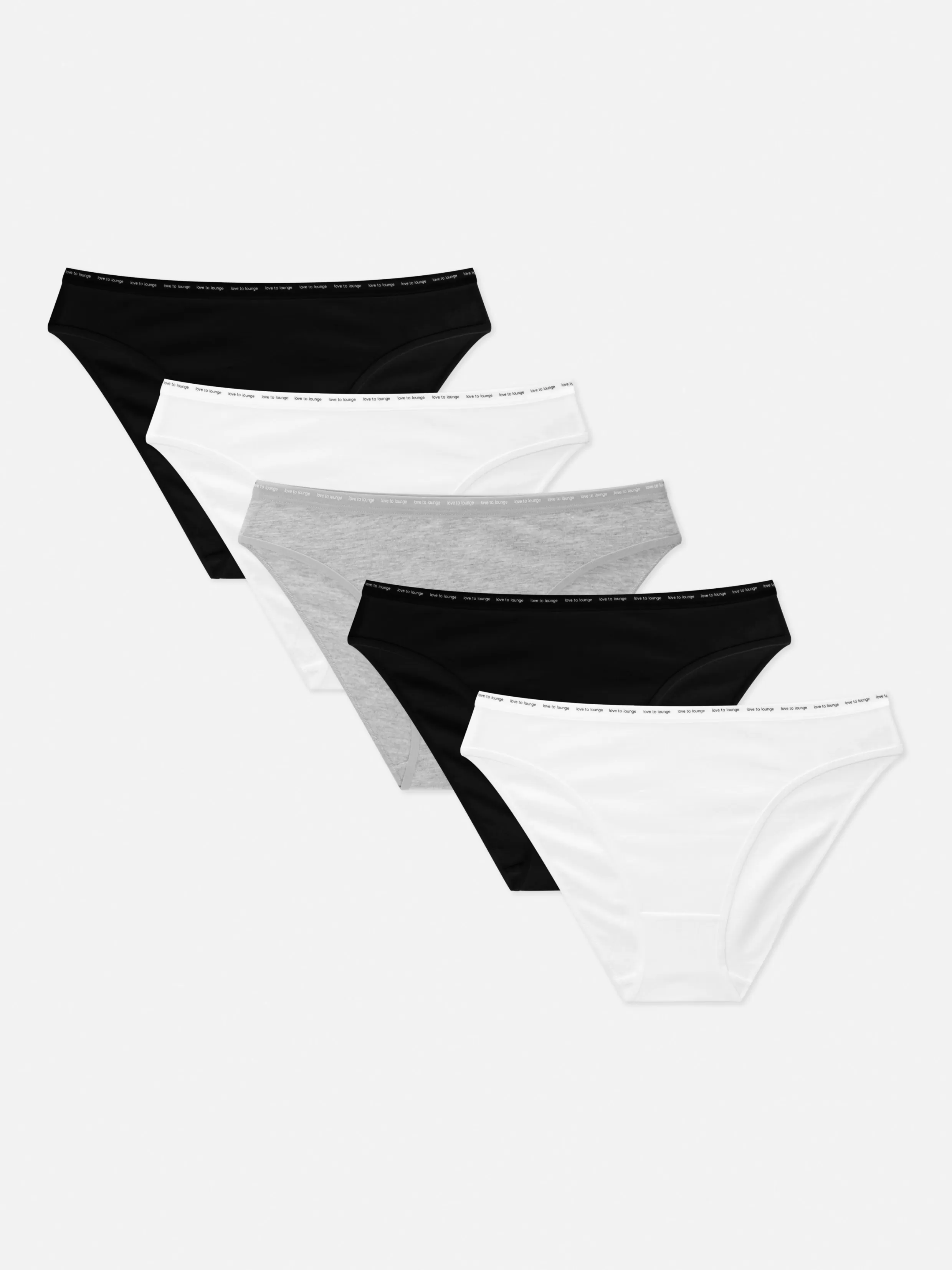 Clearance 5-Pack Everyday Mini Briefs Women Underwear