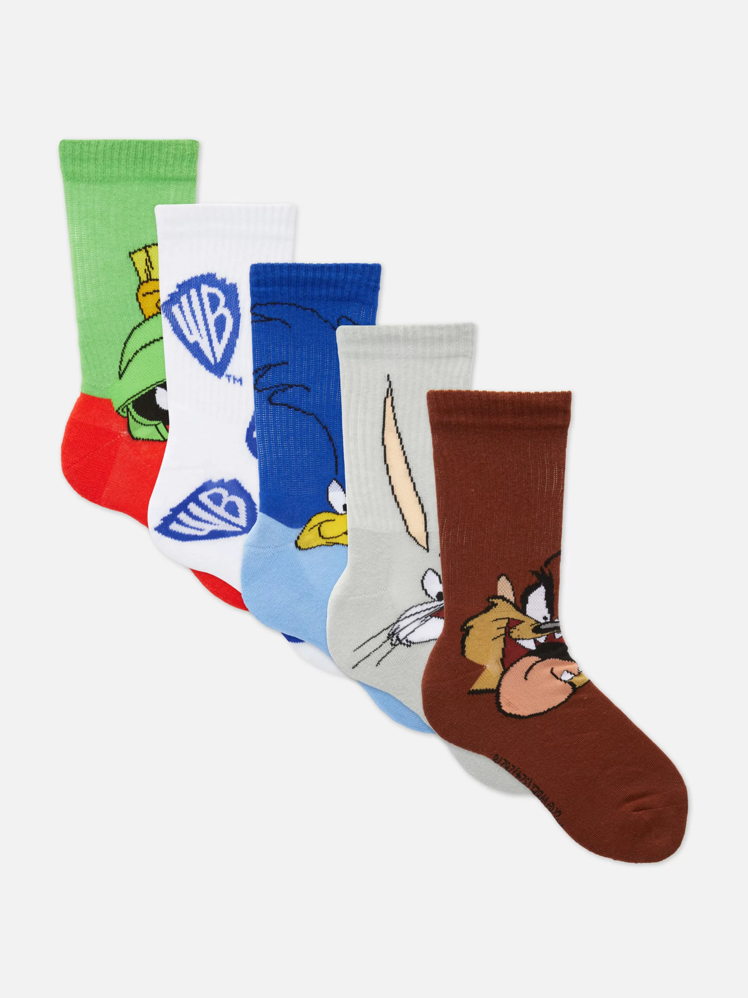 Hot 5-Pack Looney Tunes Crew Socks Socks