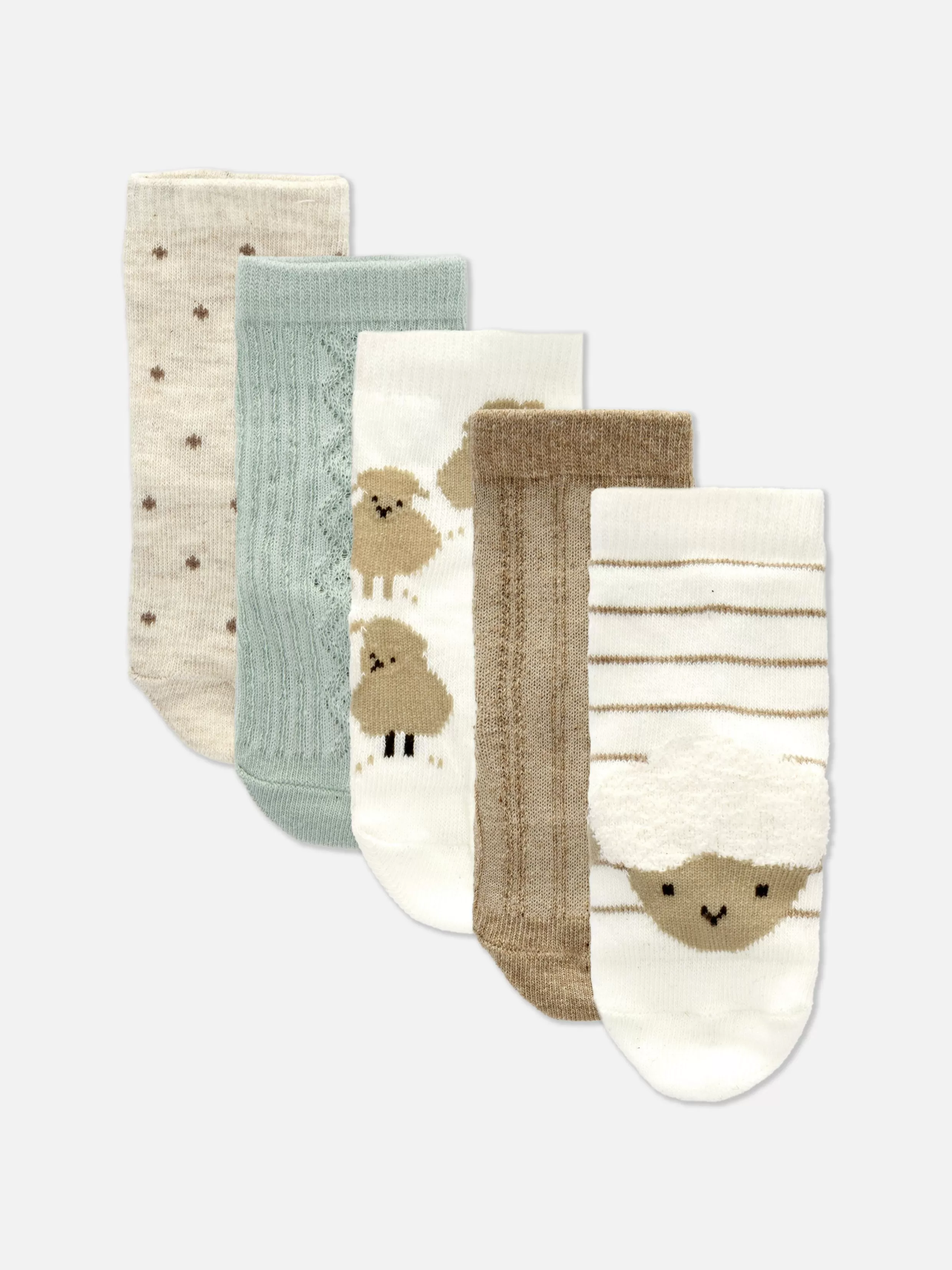 Best Sale 5-Pack Multi Sheep Socks BOY Socks And Tights | Socks & Tights