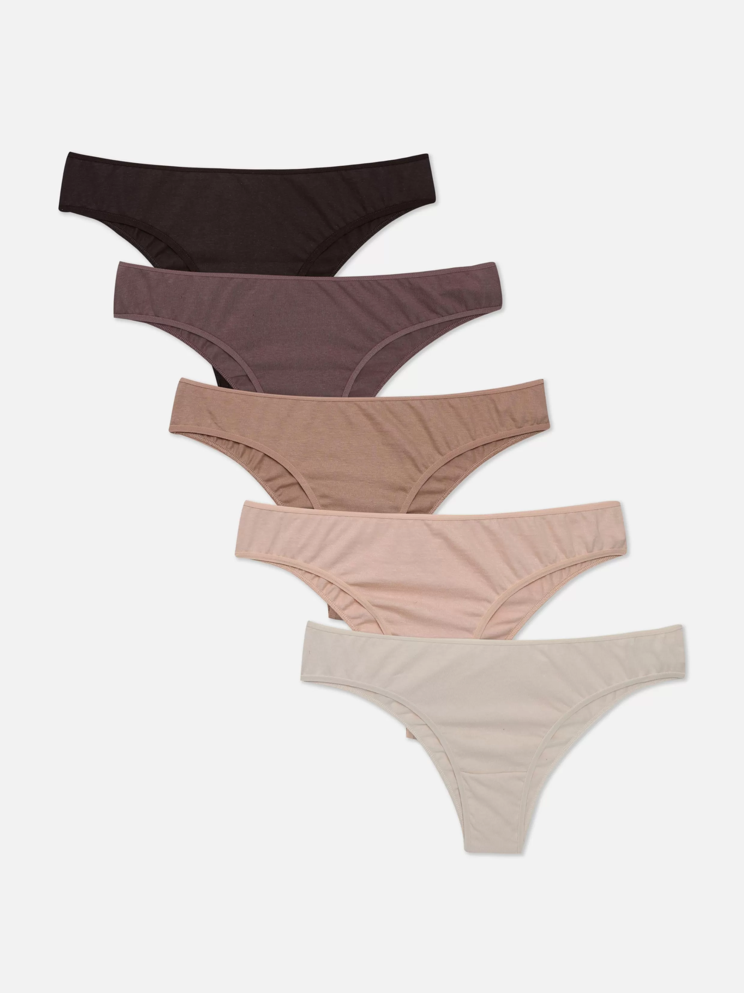 Best 5-Pack Neutral Brazilian Briefs Women Underwear