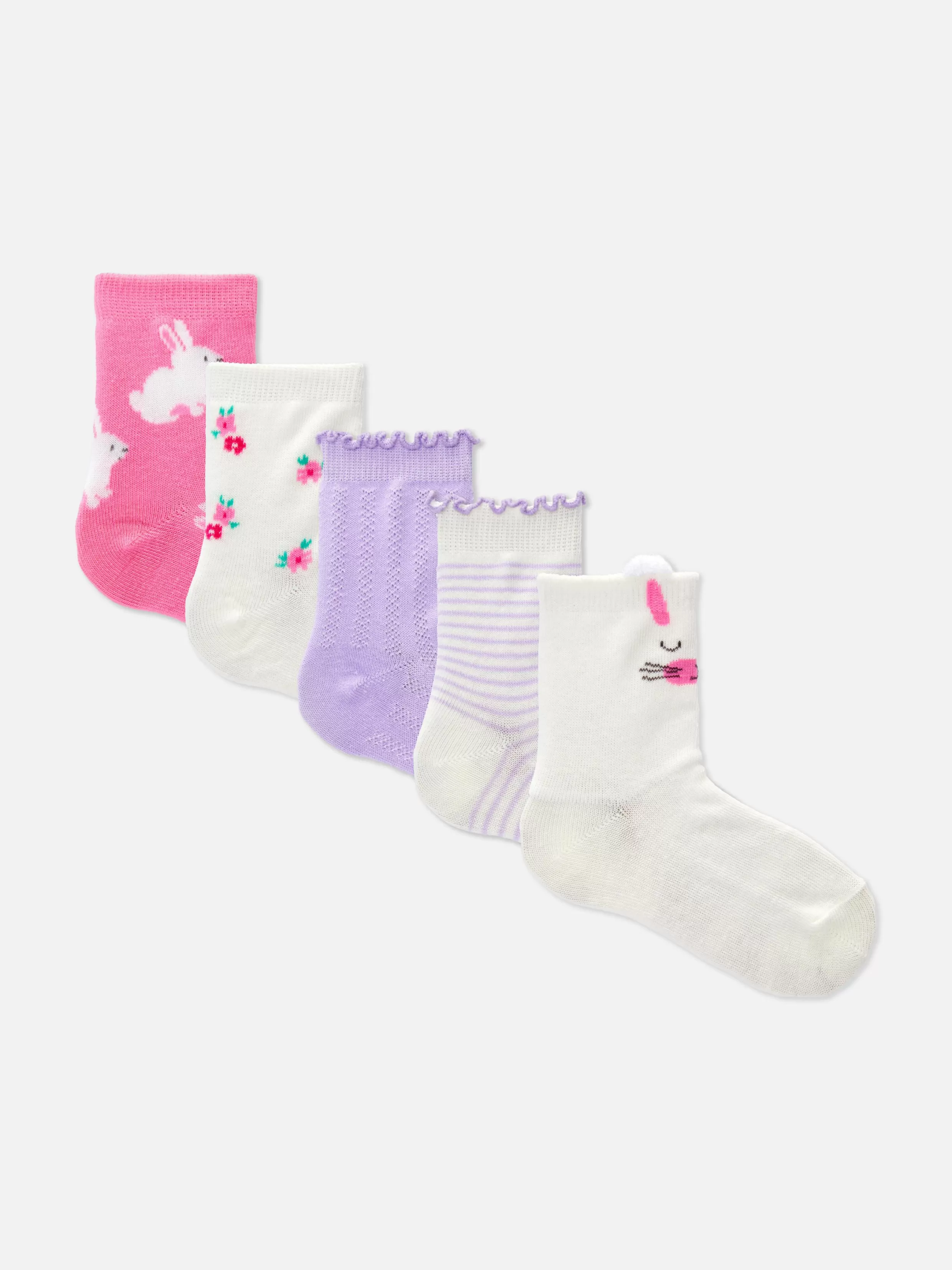 Clearance 5-Pack Rabbit Socks Socks & Tights