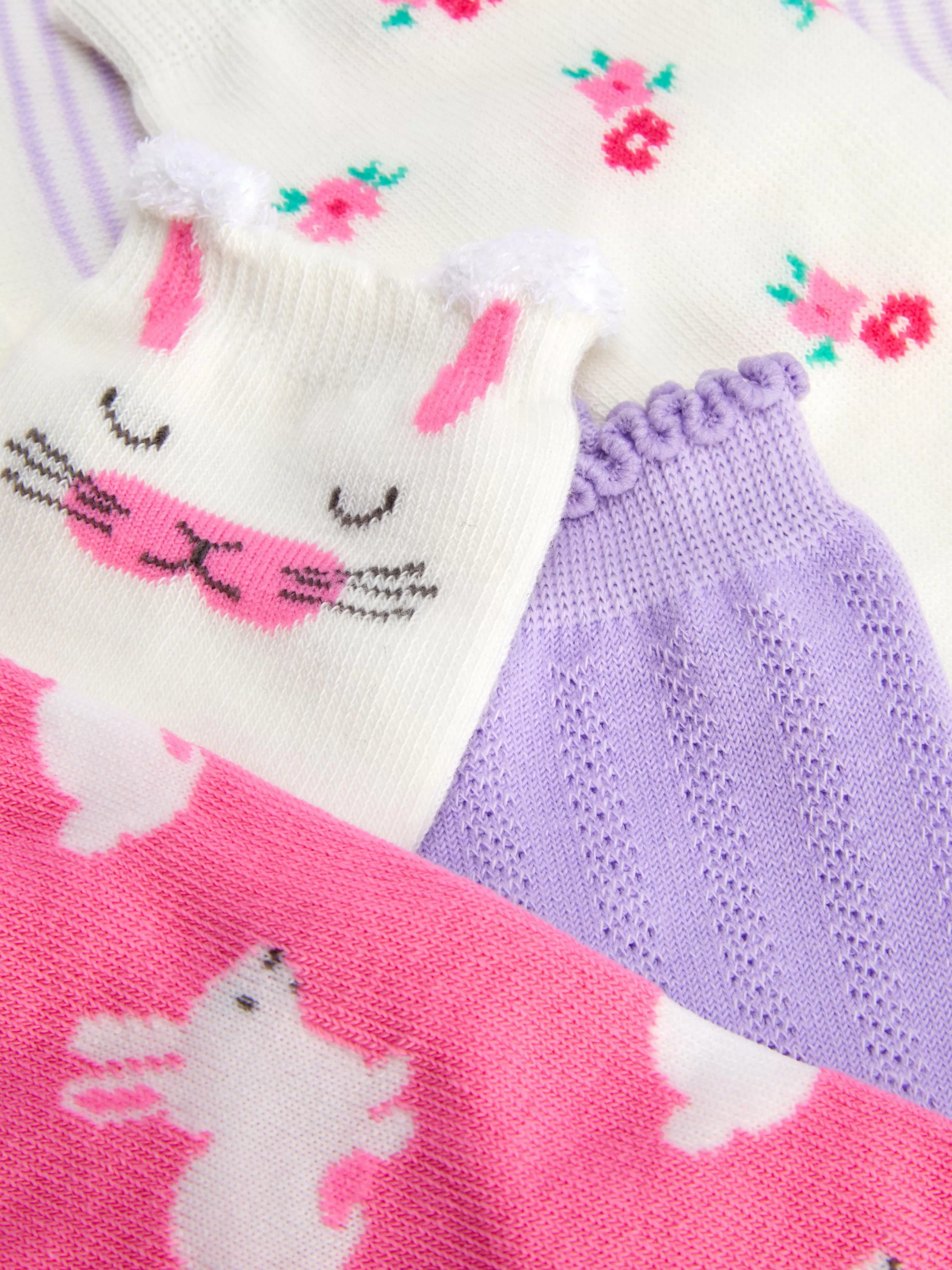 Clearance 5-Pack Rabbit Socks Socks & Tights