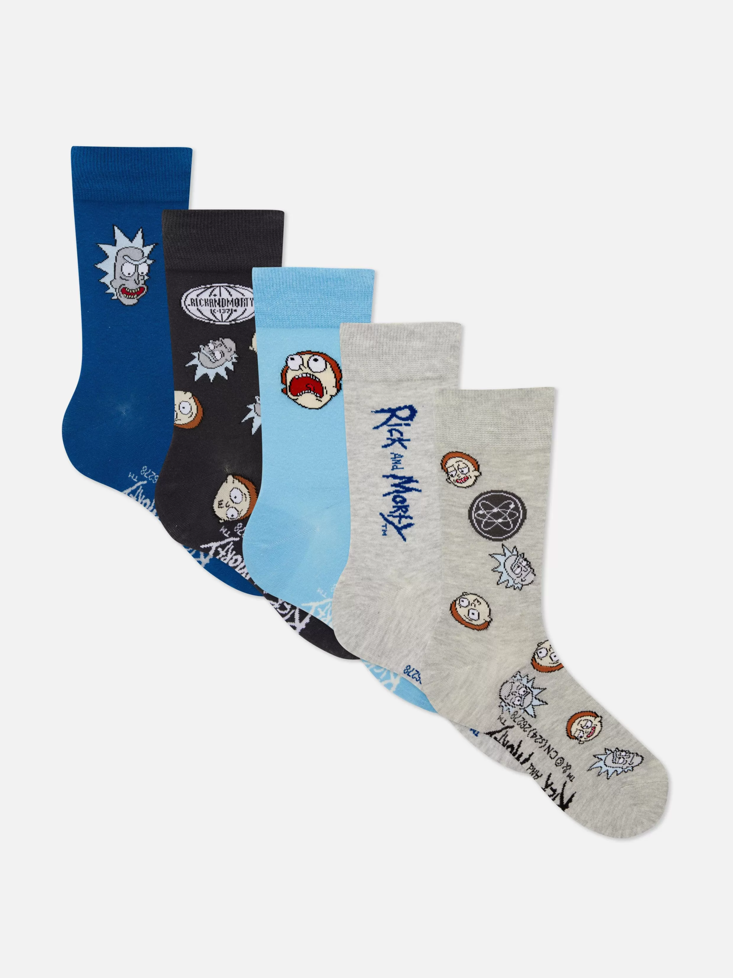 Shop 5-Pack Rick And Morty Socks Socks